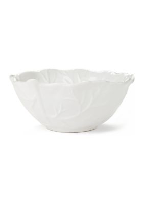 Modern. Southern Home - White Cabbage Bowl