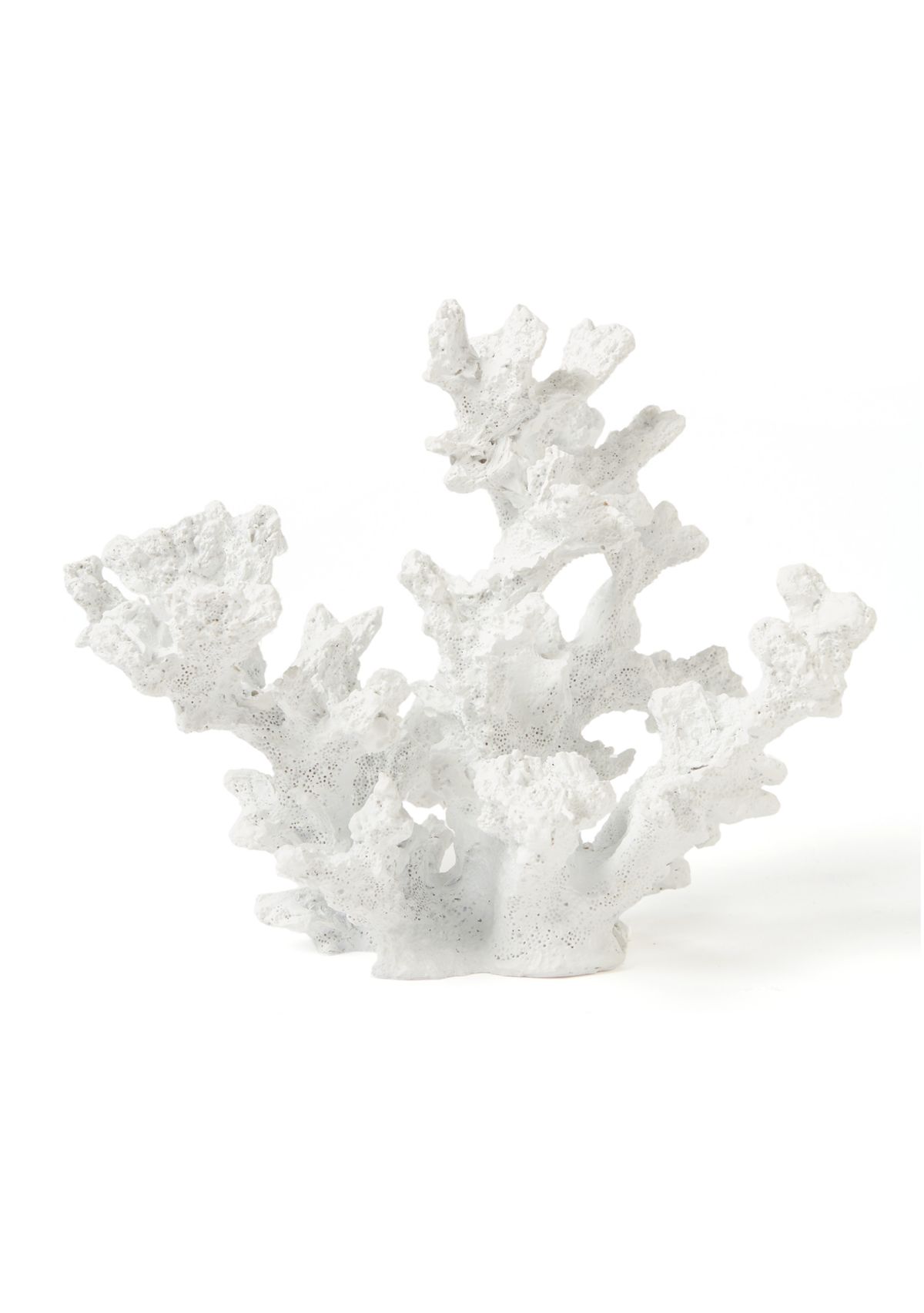 White Coral Standing Décor