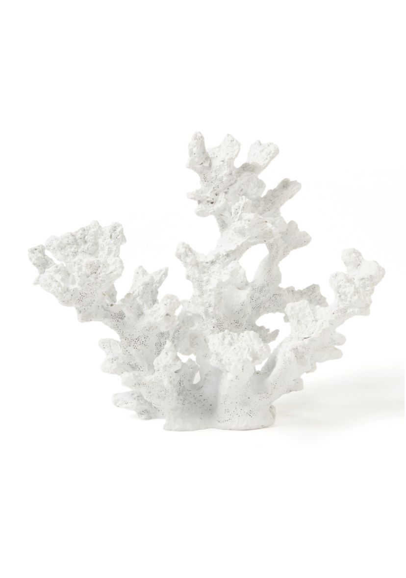 White Coral Standing Décor