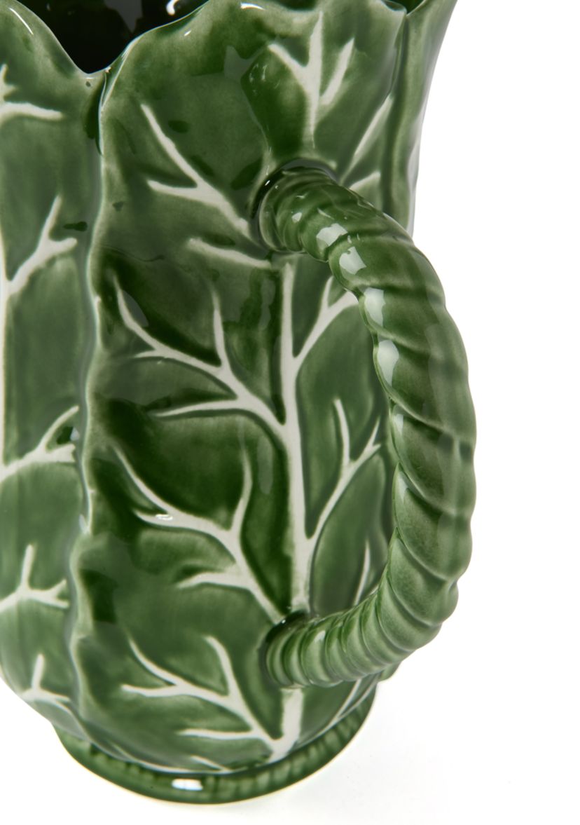 Dark Green Cabbage Pitcher