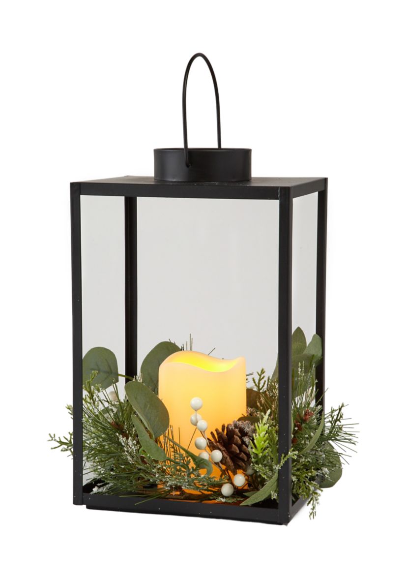 	  White Berry Lantern
