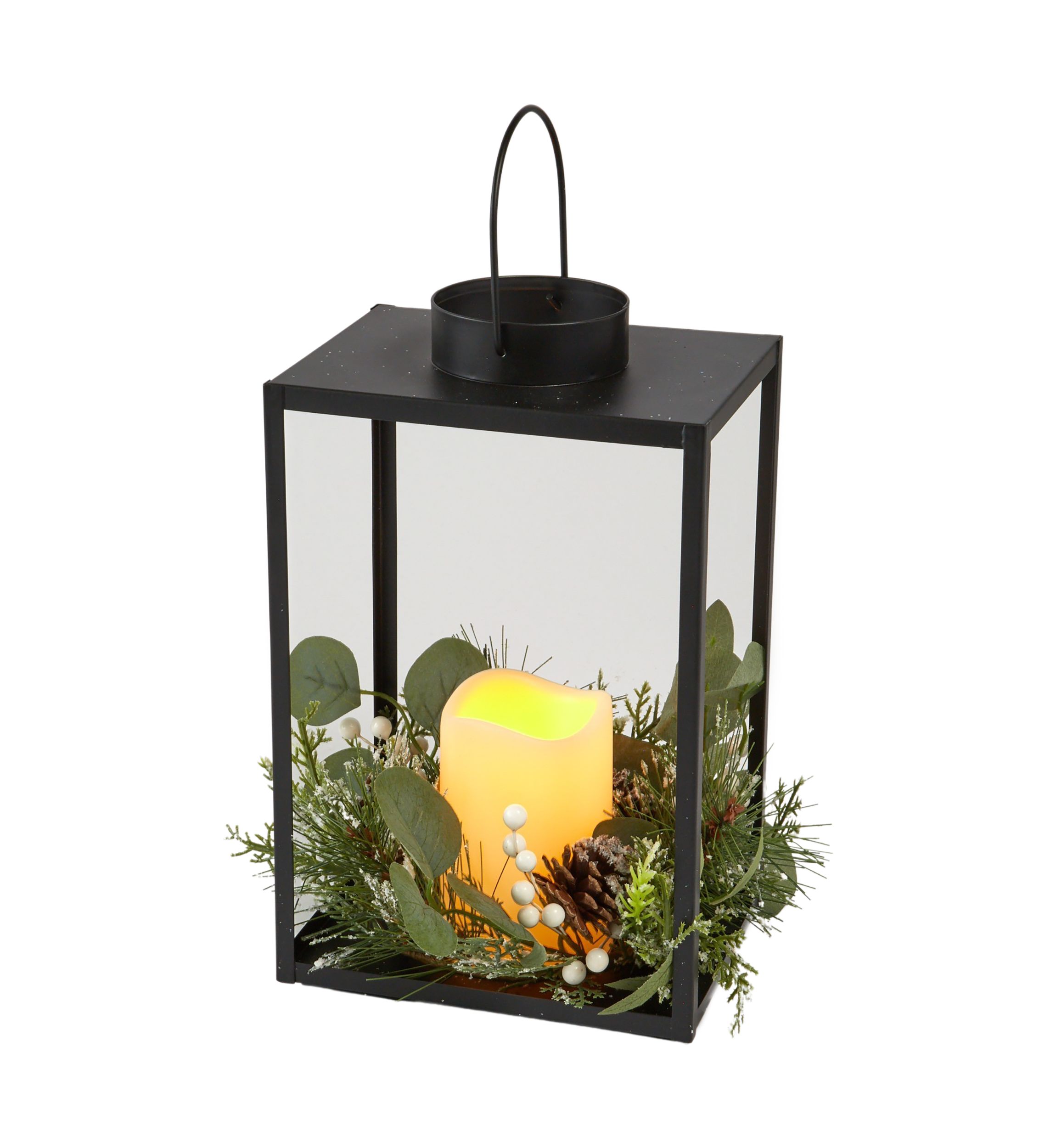 	  White Berry Lantern