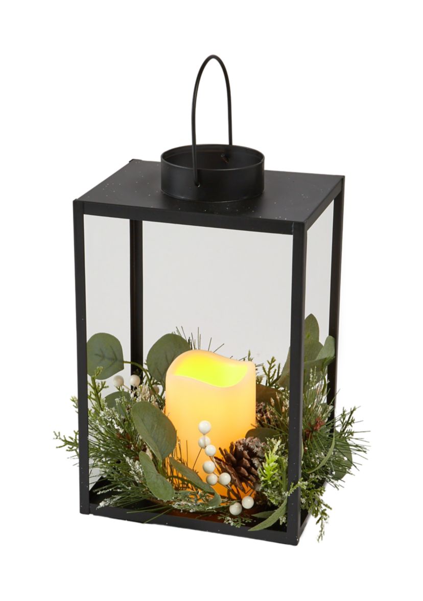 	  White Berry Lantern