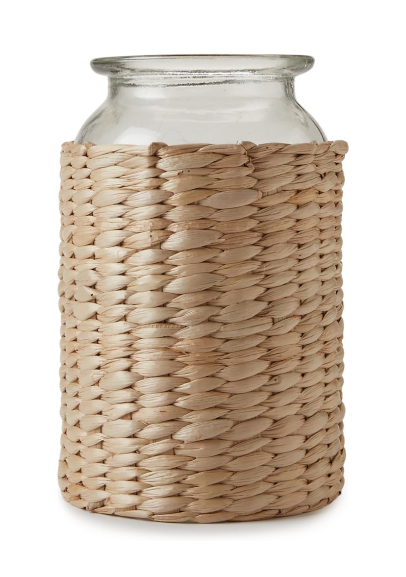 Seagrass Wrapped Jar