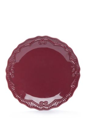 home accents capri buttercup dinner plat