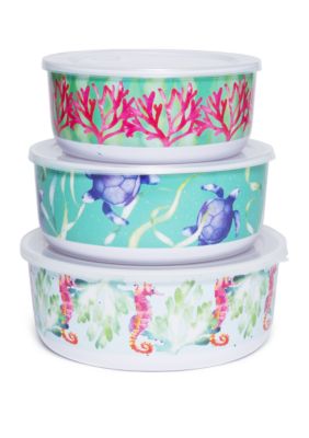 pyrex 4 piece bloom food storage se