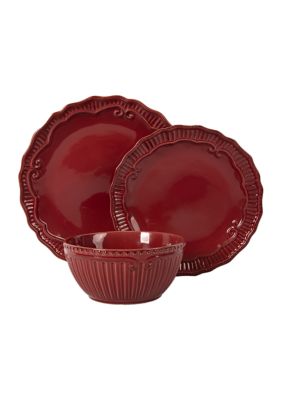 Modern. Southern. Home.™ Capri Red 12 Piece Dinnerware Set | belk
