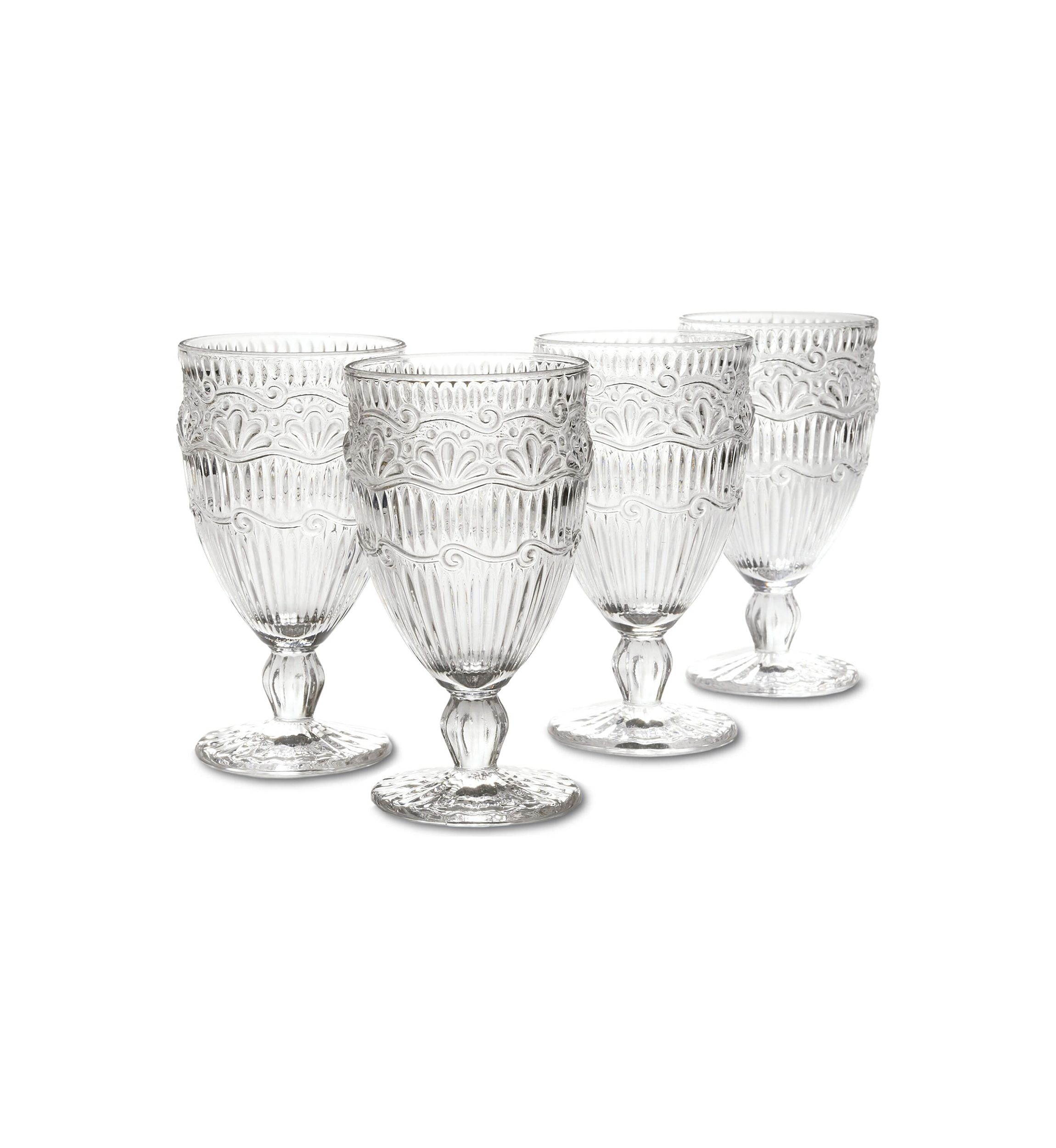 4 Piece Capri Glassware Set