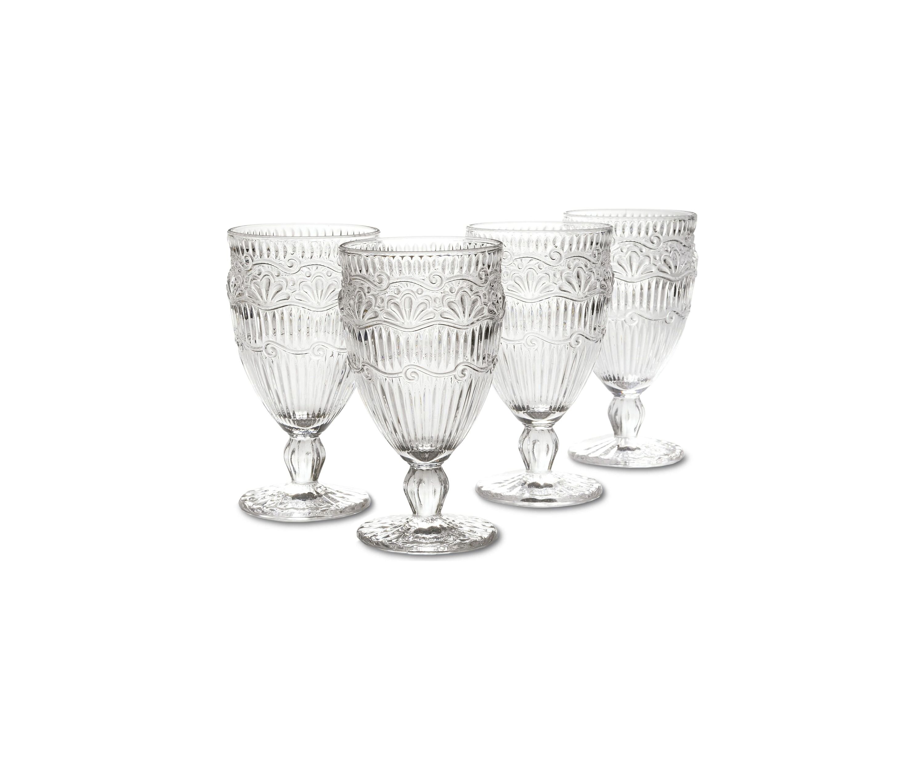 4 Piece Capri Glassware Set