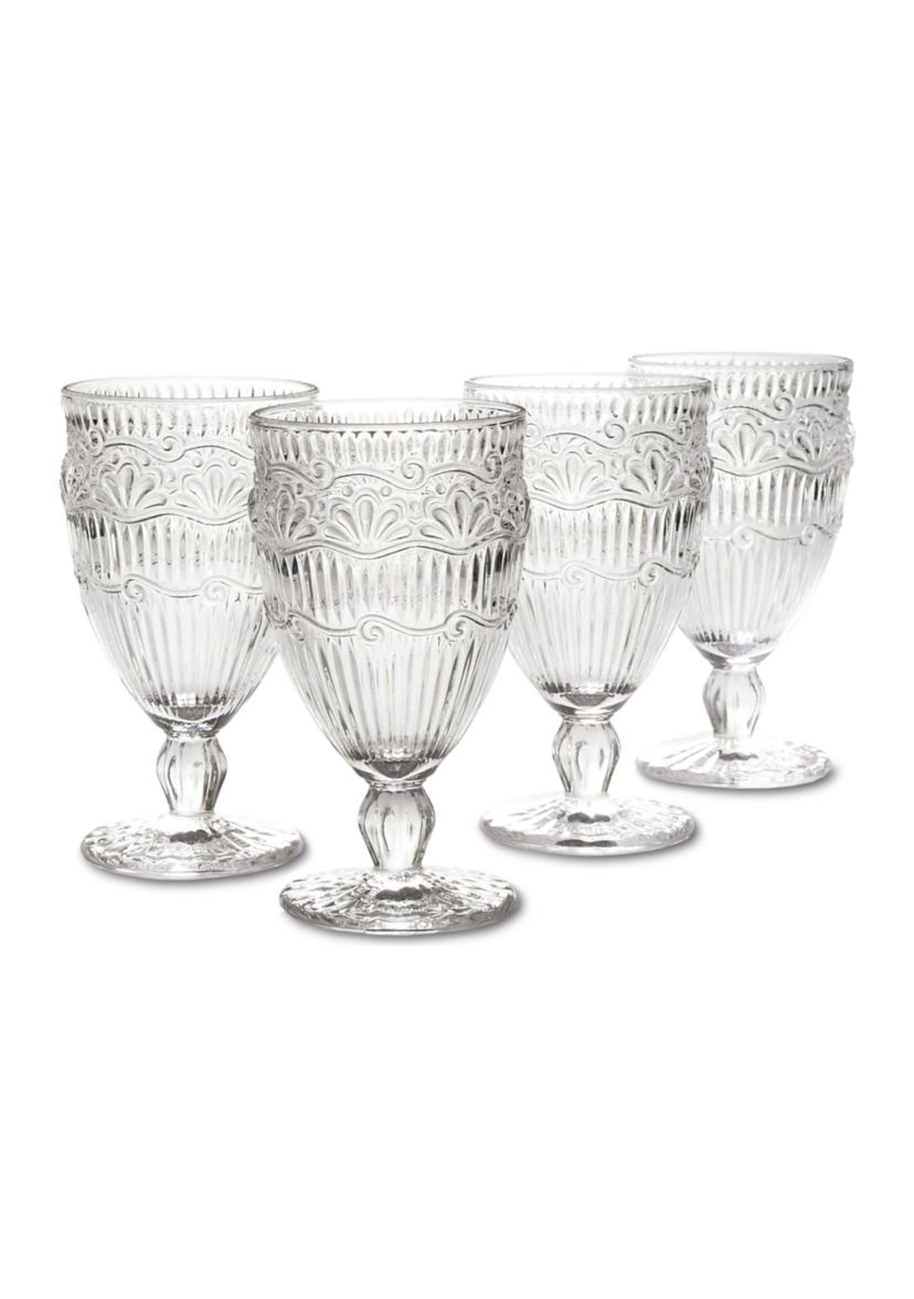4 Piece Capri Glassware Set
