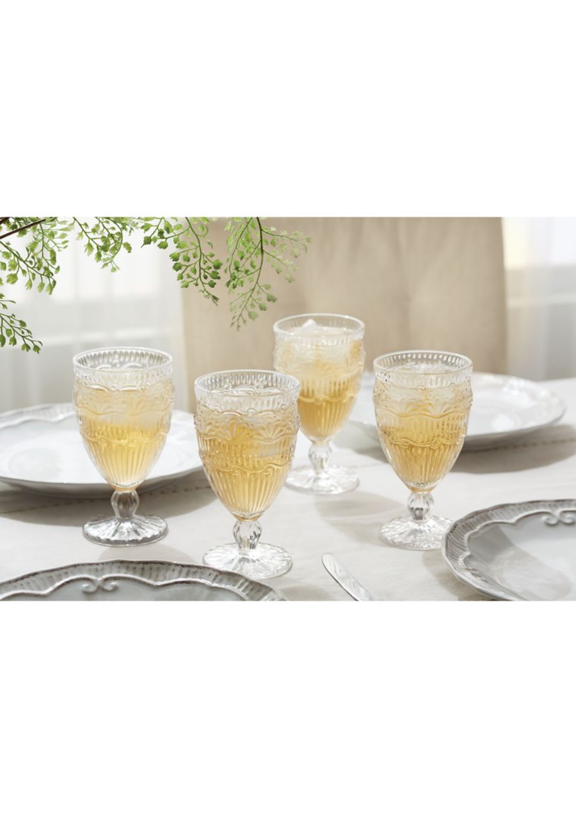 4 Piece Capri Glassware Set