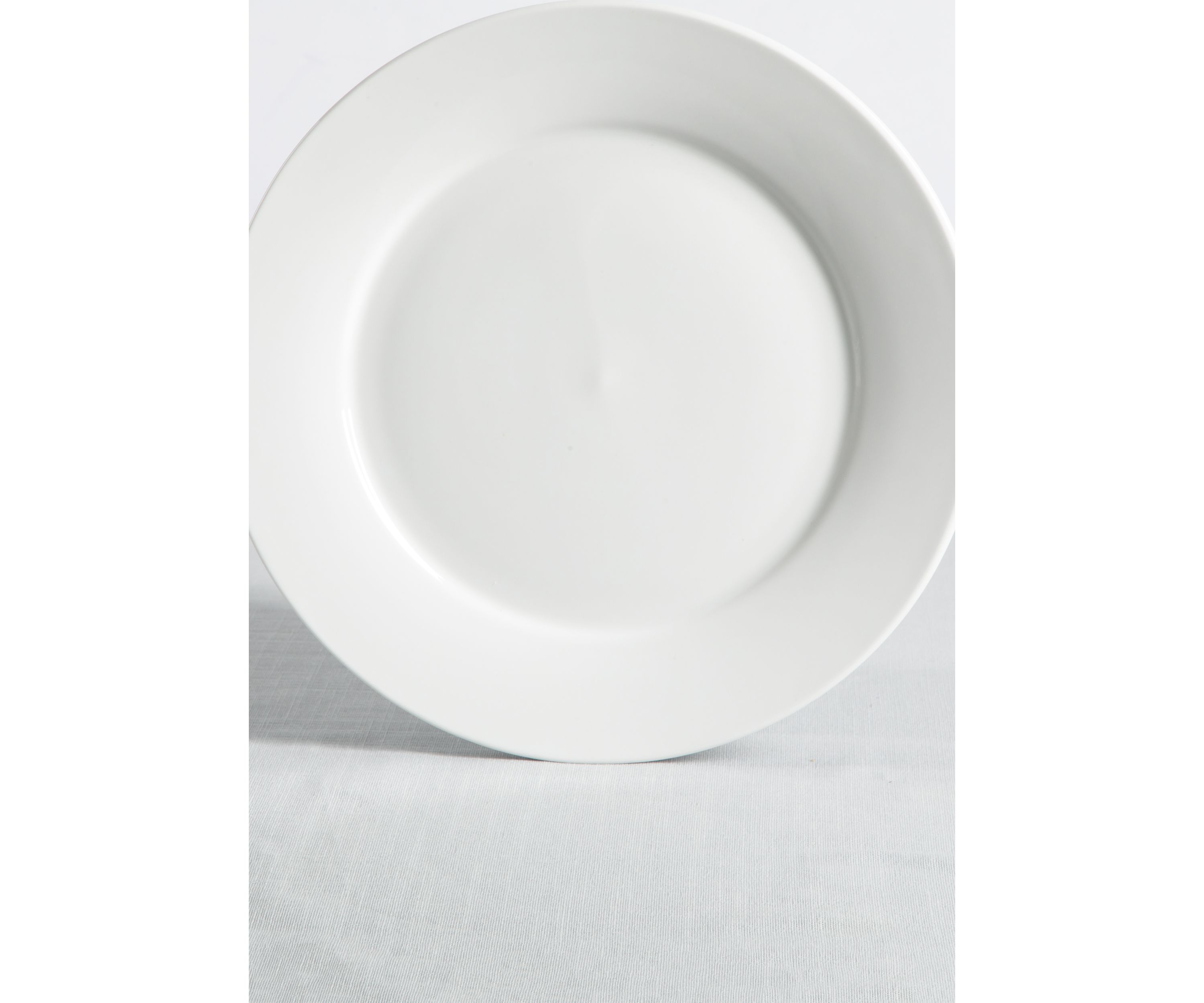12 Piece Signature White Classic Round Plate Set