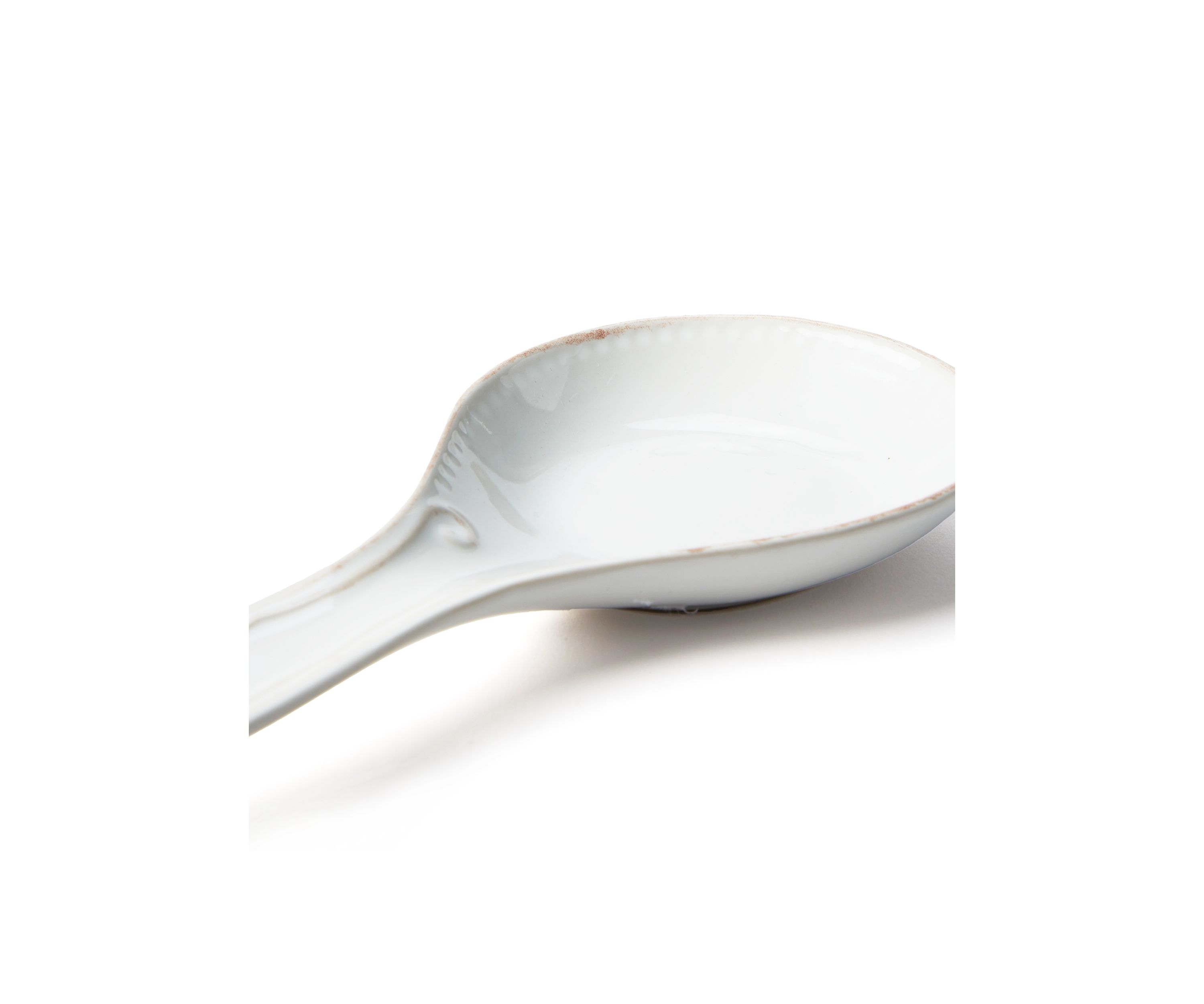 Capri White Spoon Rest