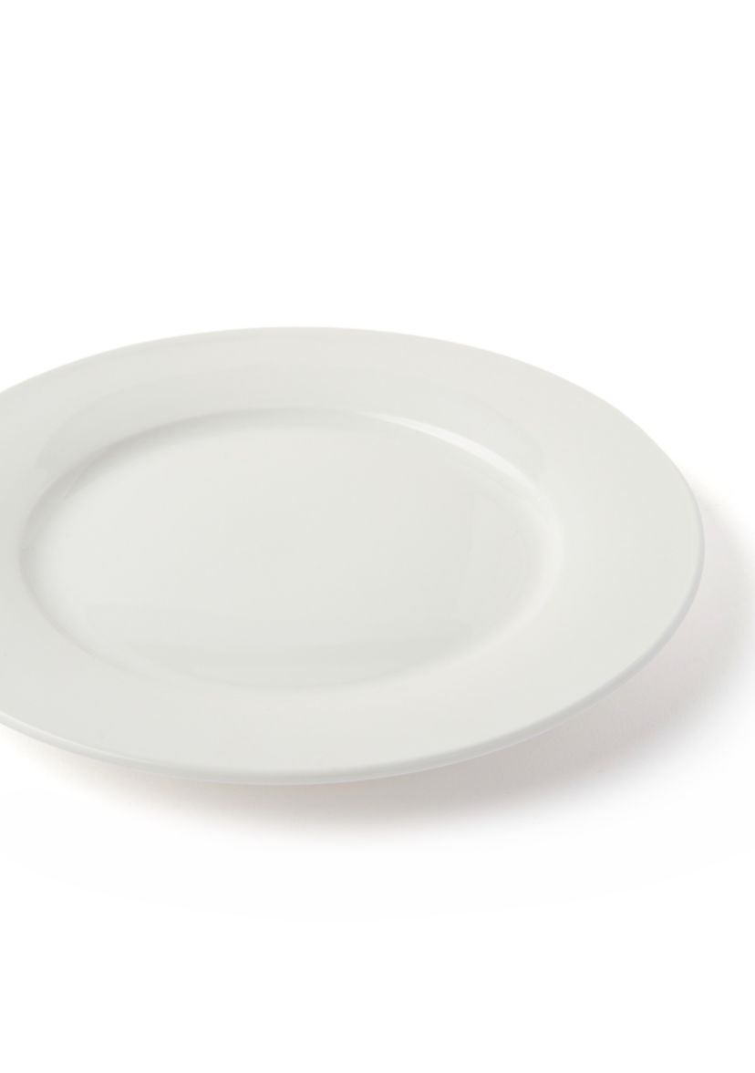 White Ceramic 12 Piece Coupe Set