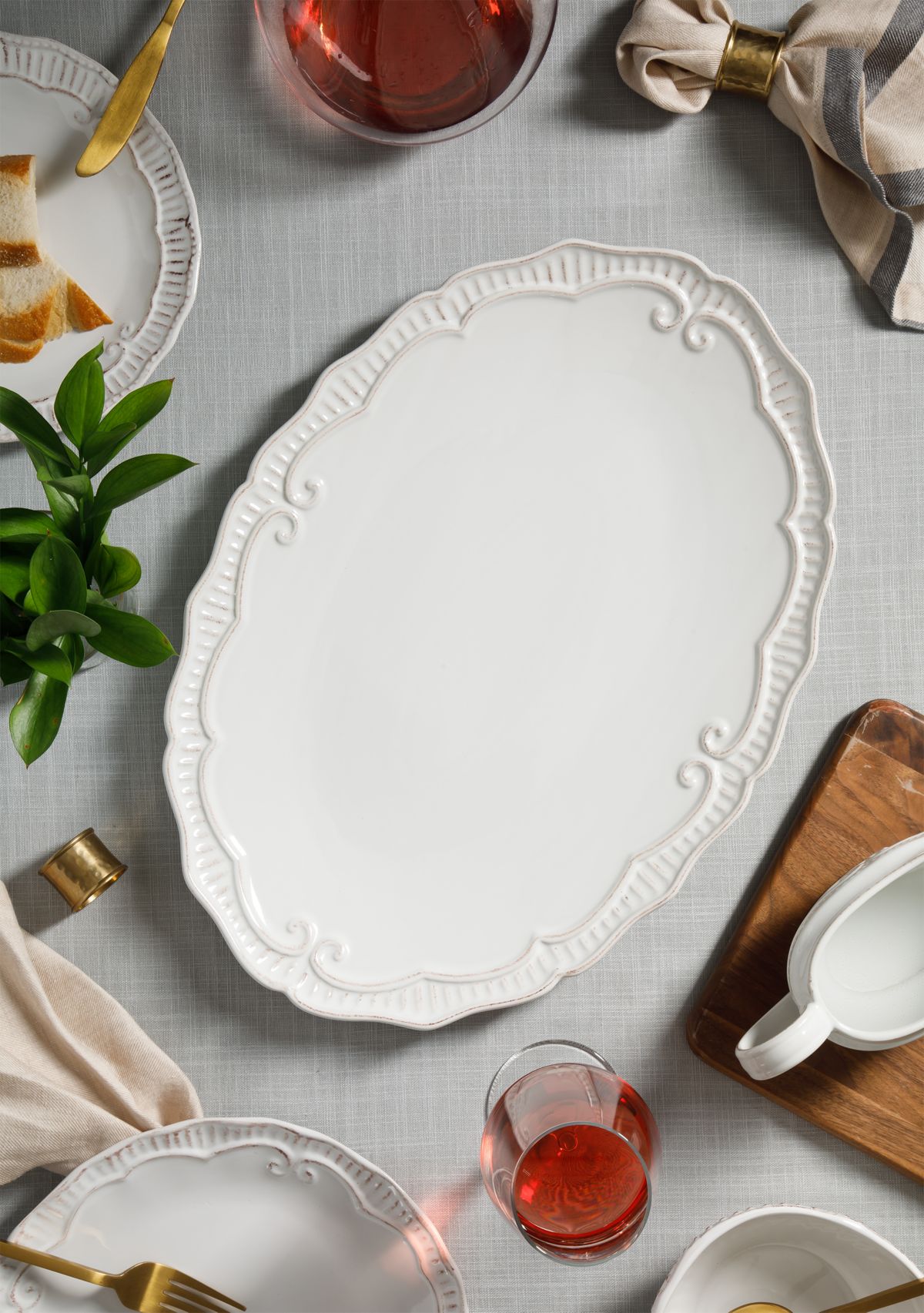 Capri Large Oval Platter