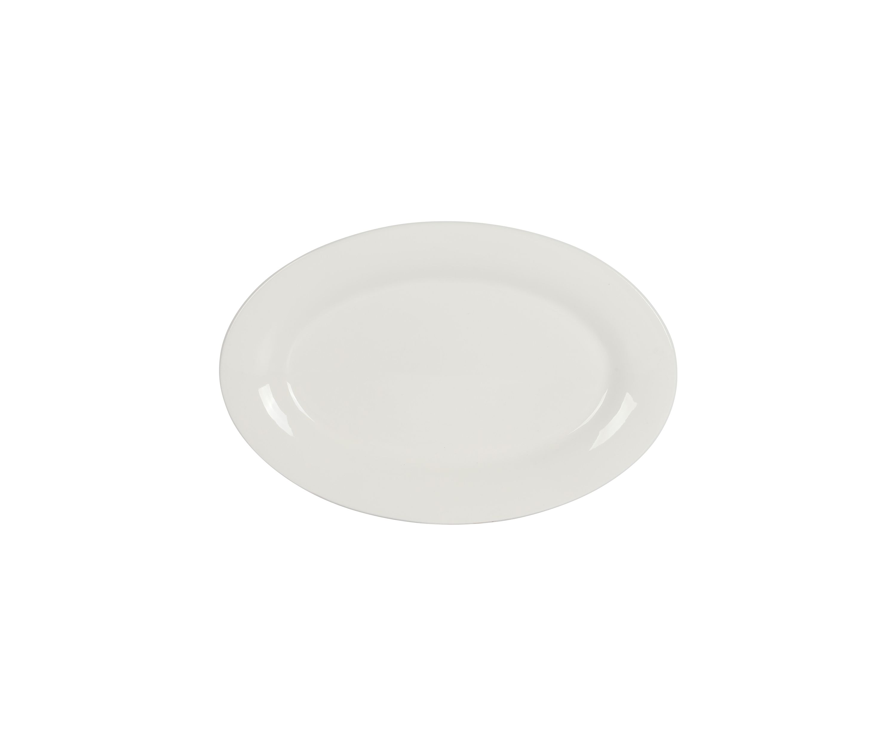 Large Solid White Platter