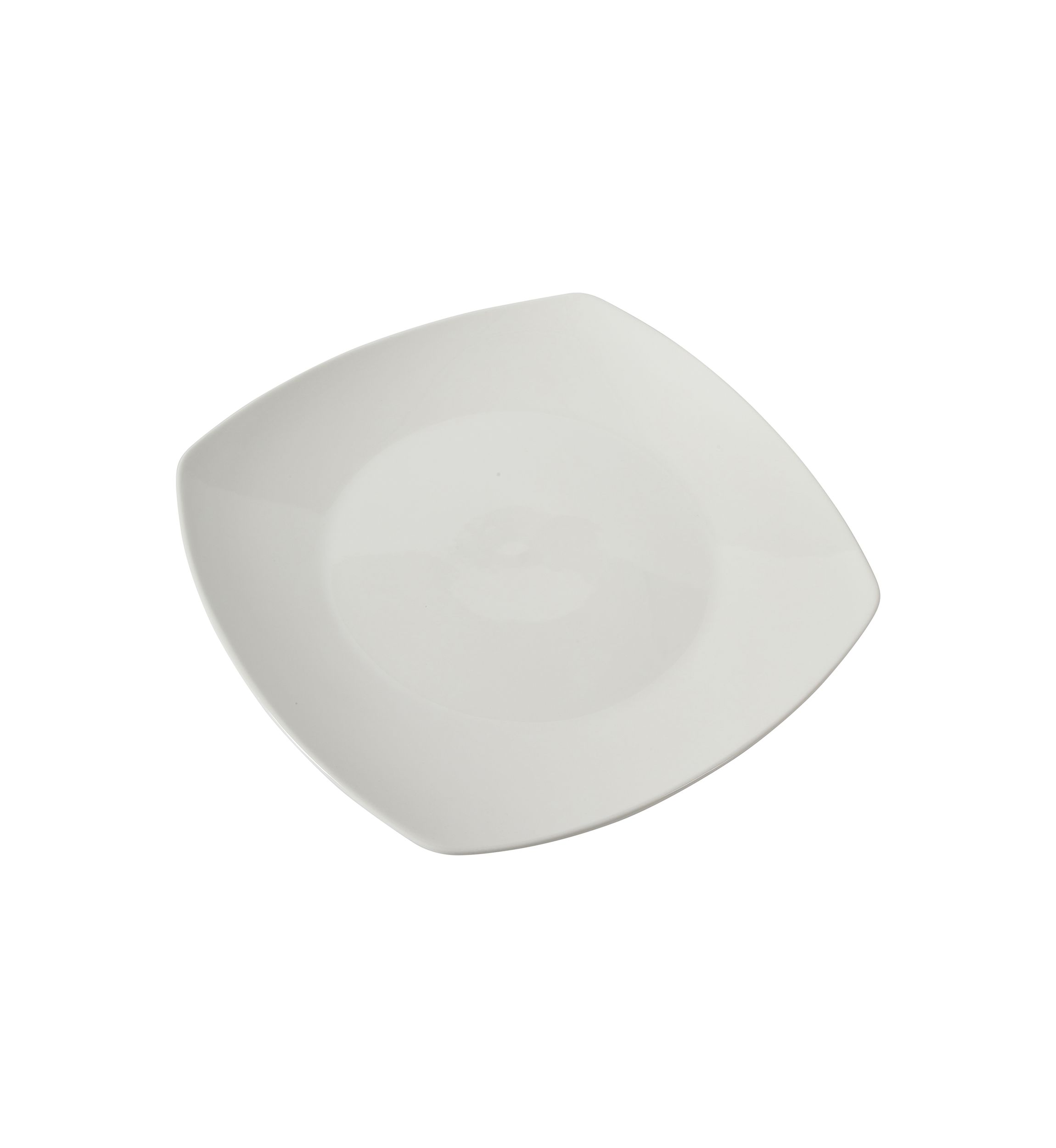 Square White Serving Platter