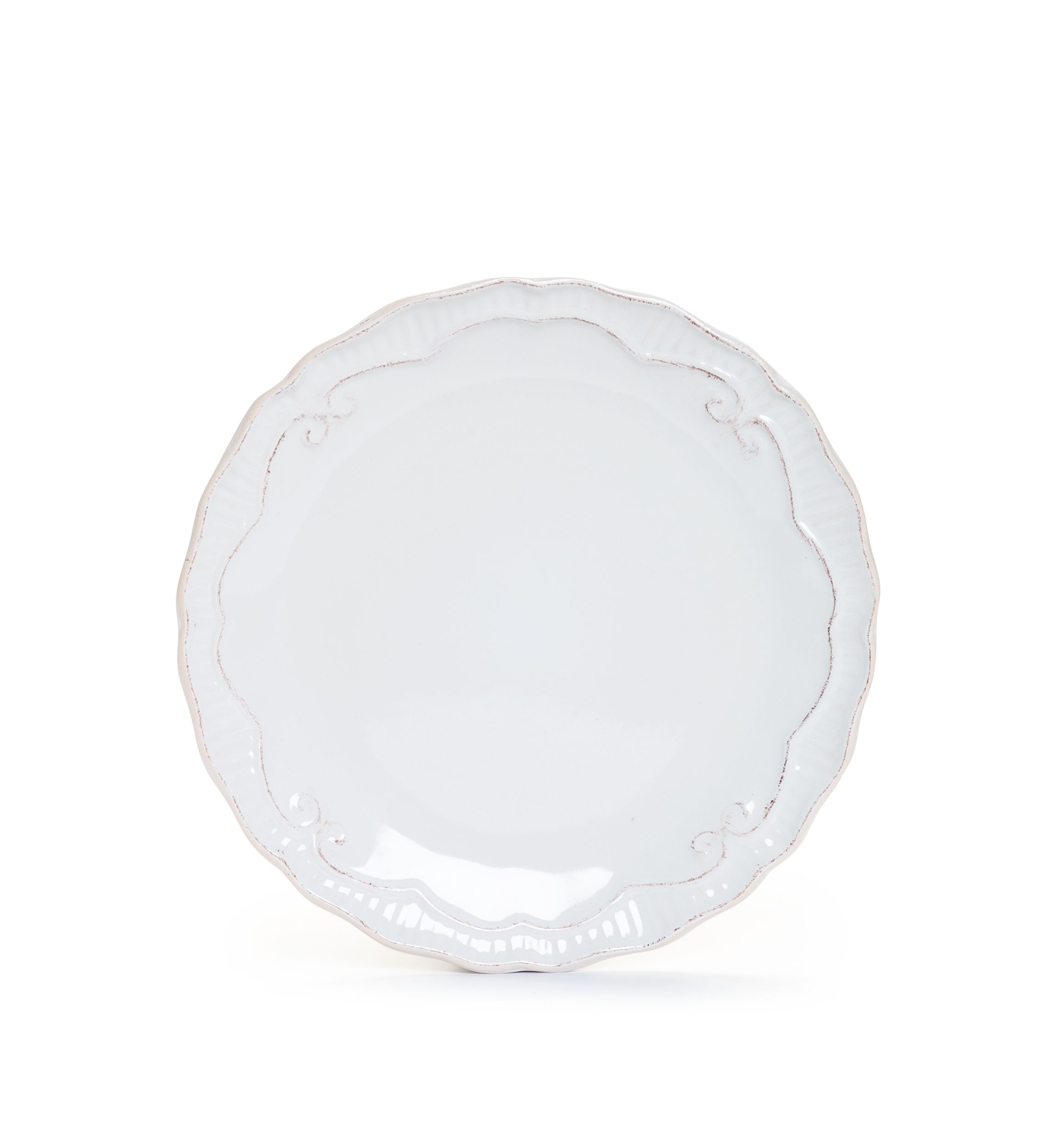  Capri White 12 Piece Dinnerware Set 