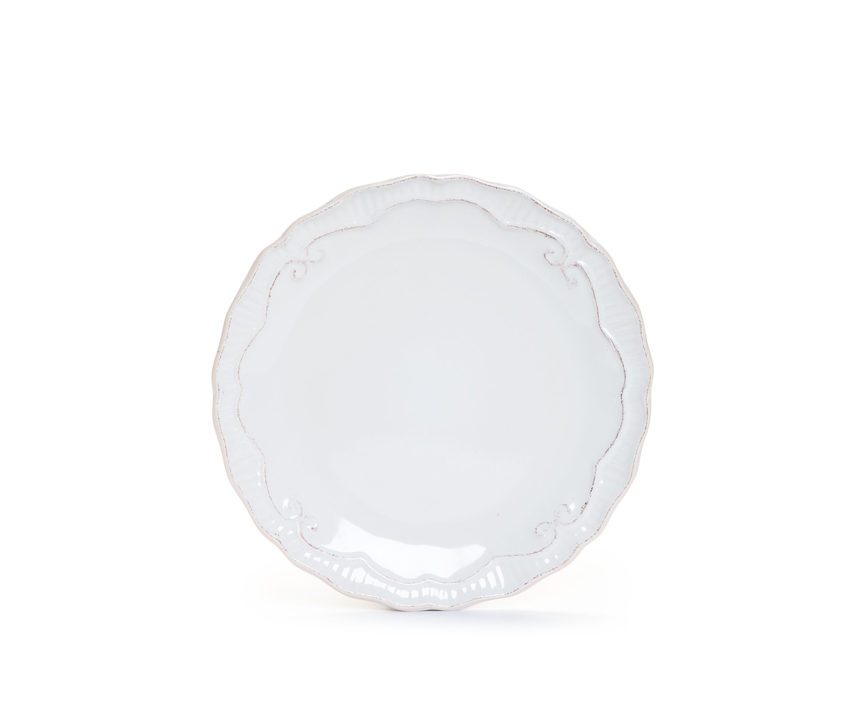  Capri White 12 Piece Dinnerware Set 