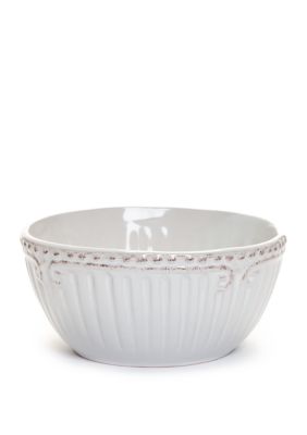  Capri White 12 Piece Dinnerware Set 