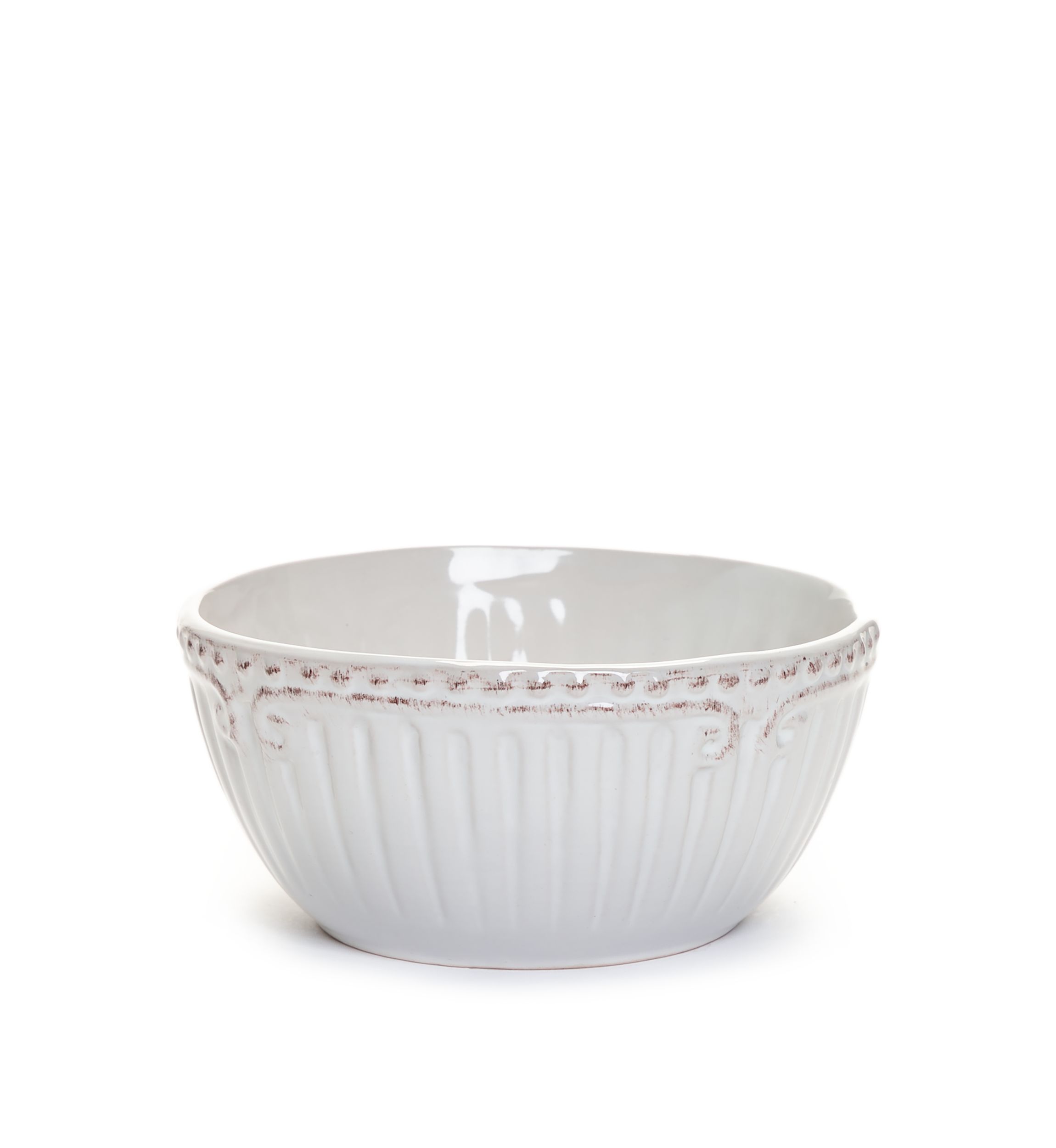  Capri White 12 Piece Dinnerware Set 