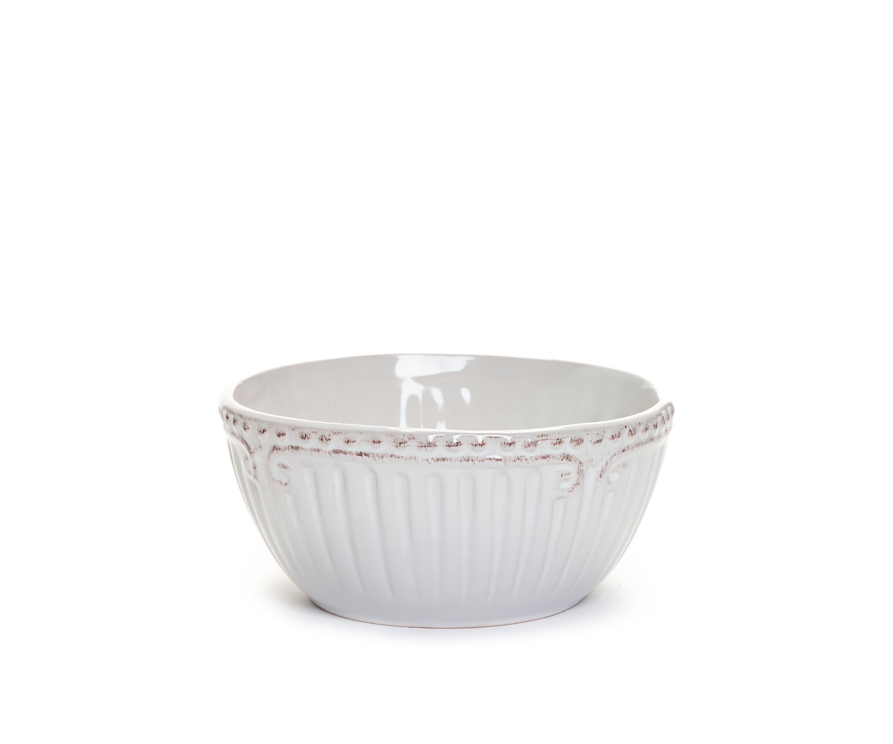  Capri White 12 Piece Dinnerware Set 