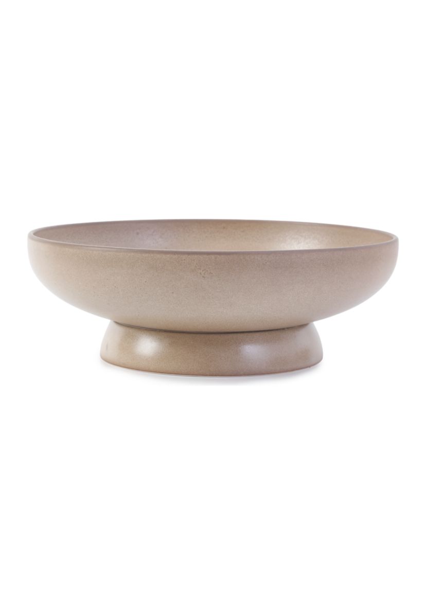 Sand Color Matte Finish 10" Serving Bowl