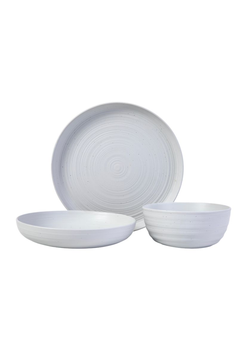 Stoneware 12 Piece Dinnerware Set