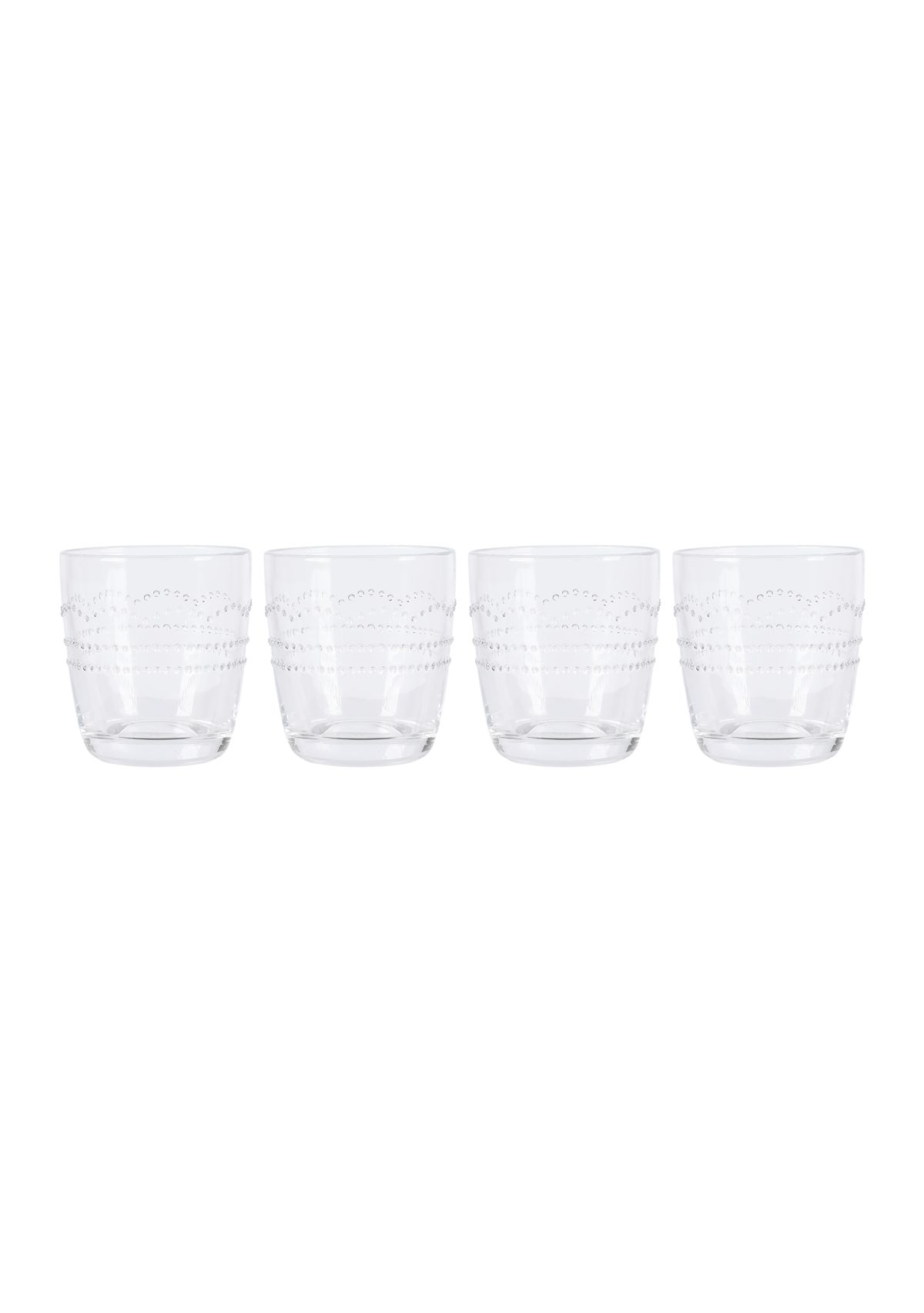 Double Old Fashioned Glasses - Set of 4