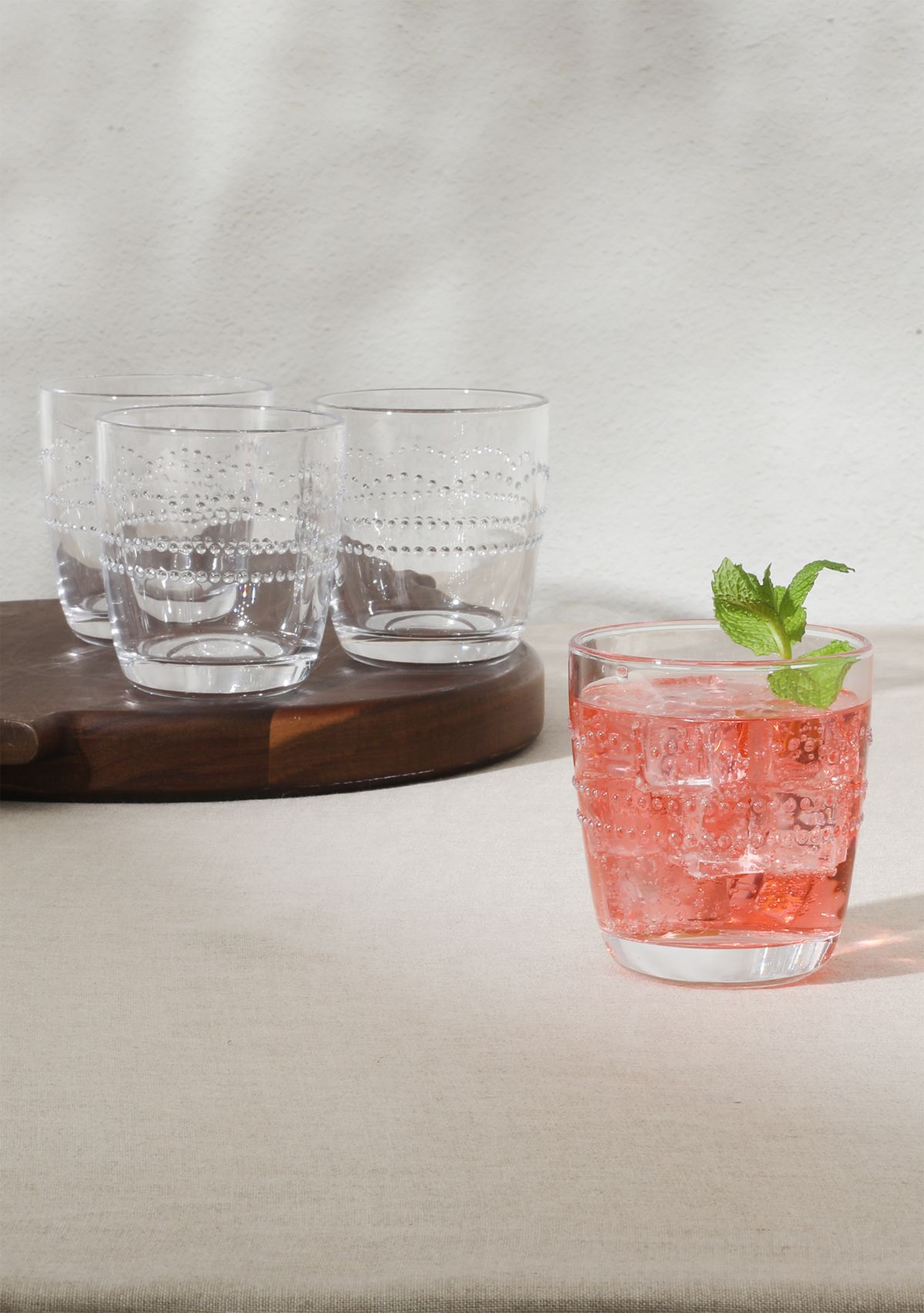 Double Old Fashioned Glasses - Set of 4