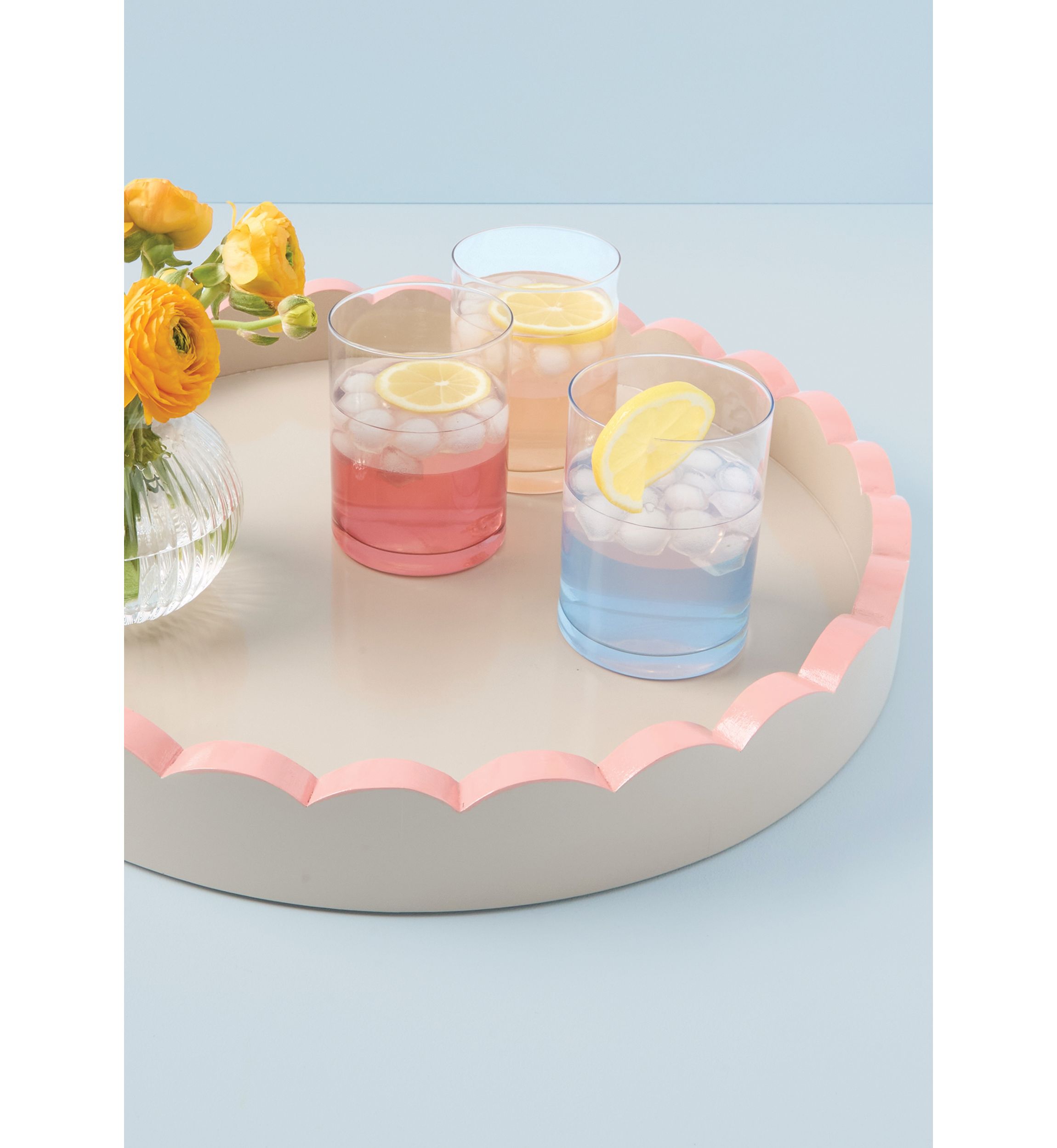 Sewing Down South x Crown & Ivy™ Kiawah Set of 4 Double Old Fashioned Glasses 