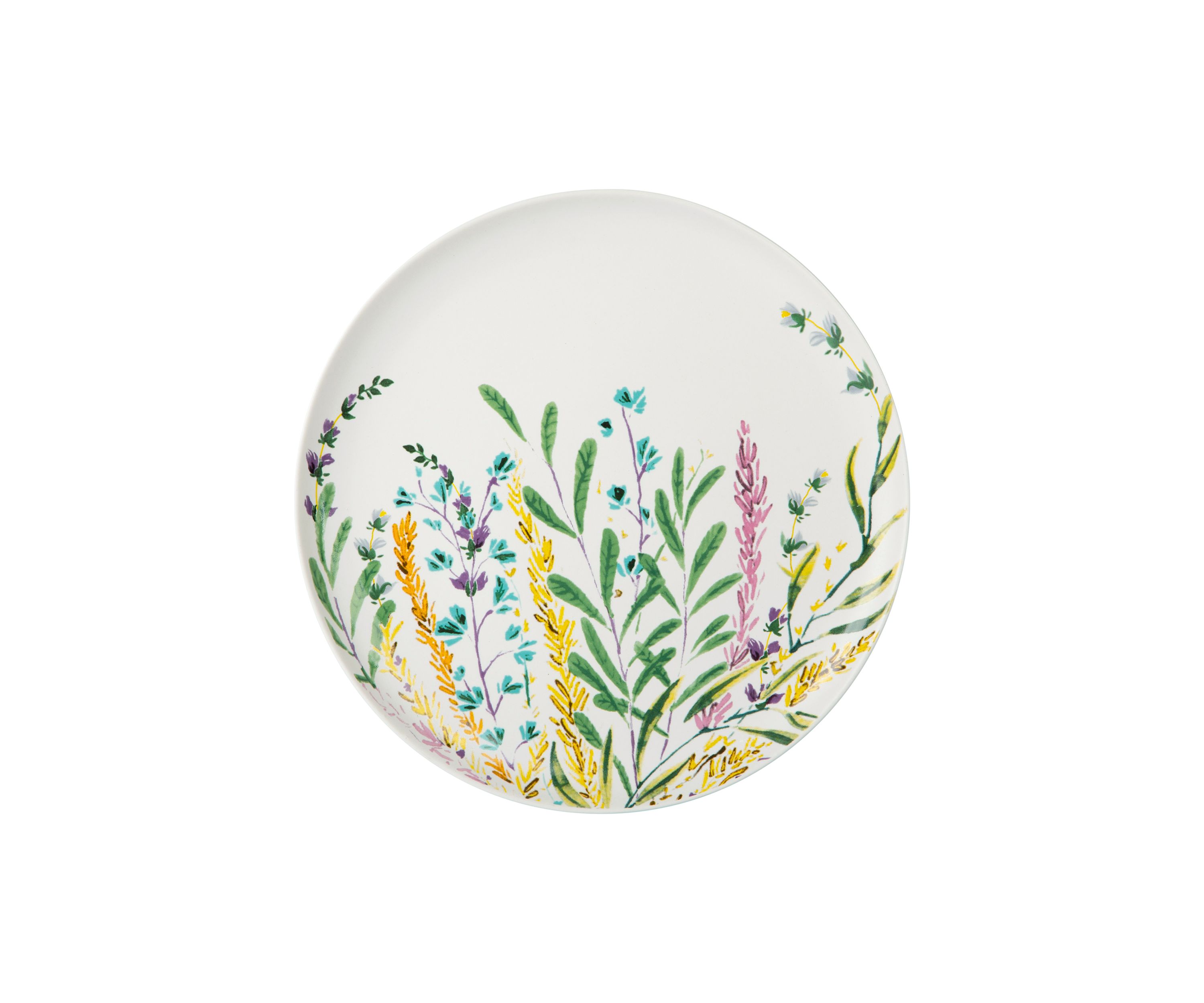 Secret Garden Floral Dinner Plate