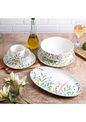 Secret Garden Floral Serving Platter 