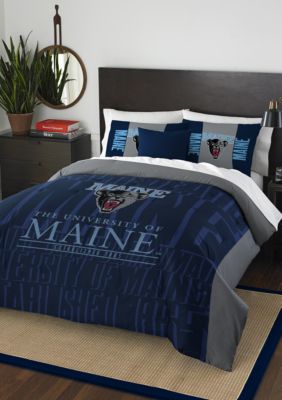 The Northwest Company Ncaa Maine Black Bears Modern Take Comforter