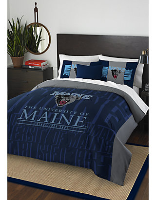 The Northwest Company Ncaa Maine Black Bears Modern Take Comforter