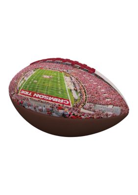 Logo Brands NCAA Alabama Crimson Tide Custom Football