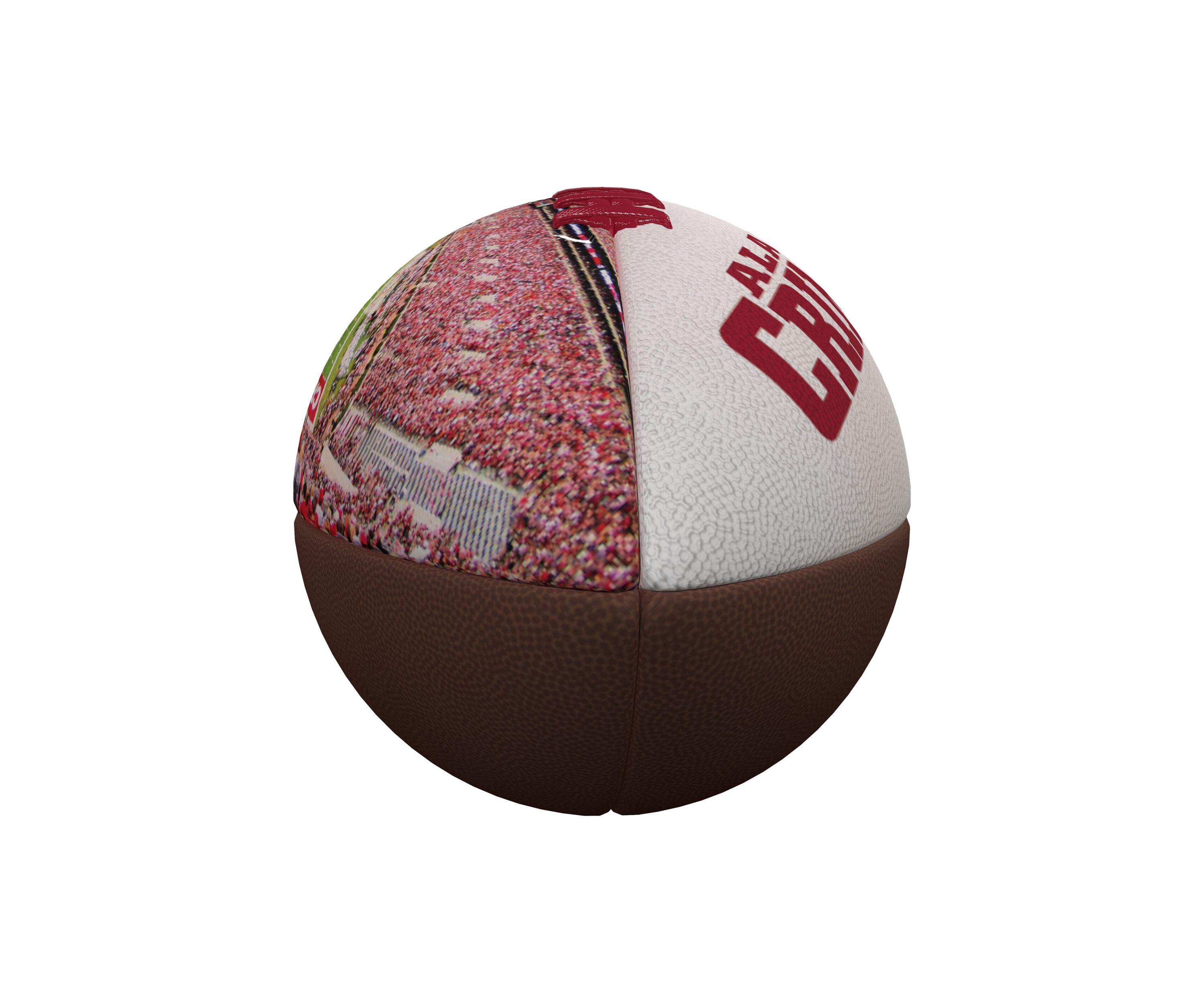 NCAA Alabama Crimson Tide Custom Football 
