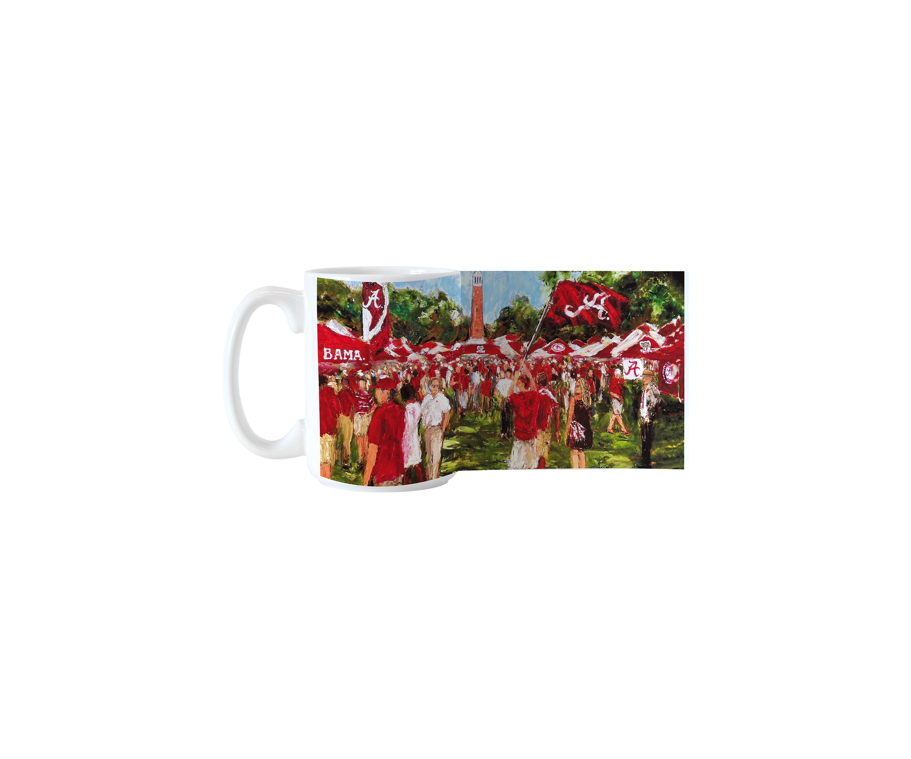 NCAA Alabama Crimson Tide 15 Ounce Collector Sublimated Mug