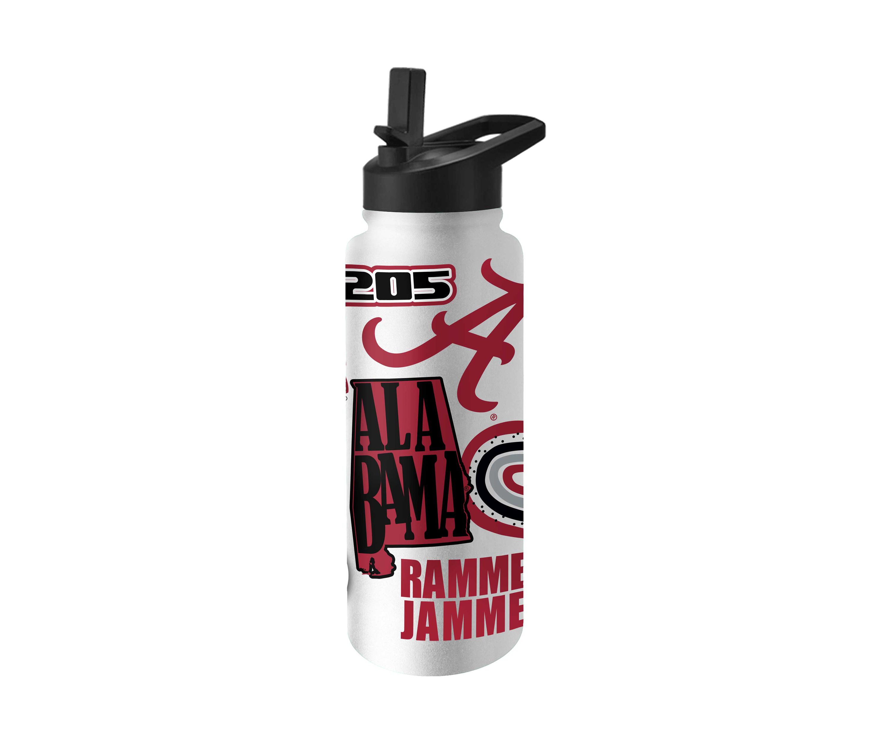 NCAA Alabama Crimson Tide 34 Ounce Native Quencher Bottle