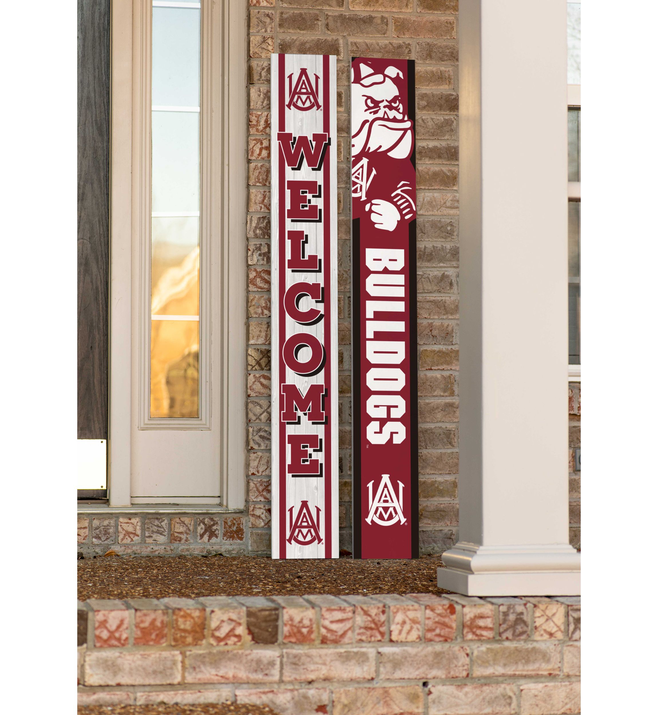 HBCU Alabama A&M Bulldogs  Porch Greeter