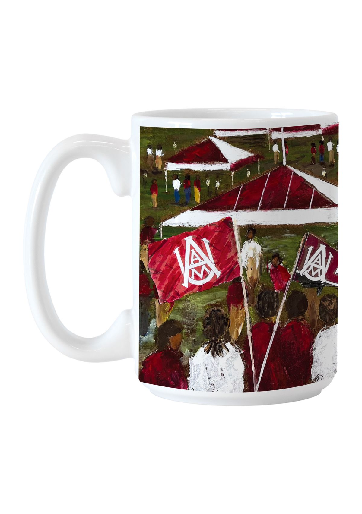 NCAA Alabama A&M Bulldogs 15 Ounce Ceramic Mug