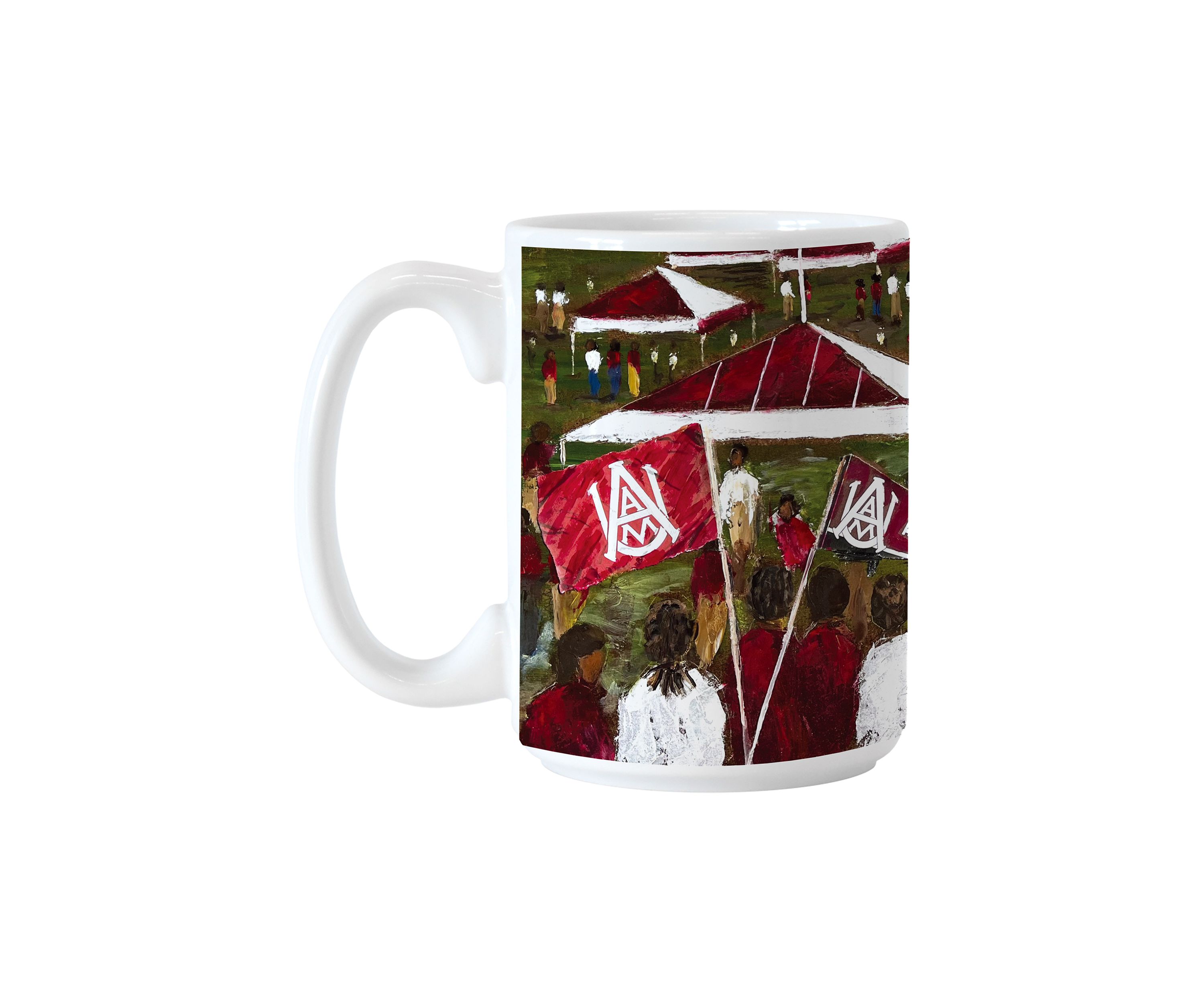 NCAA Alabama A&M Bulldogs 15 Ounce Ceramic Mug