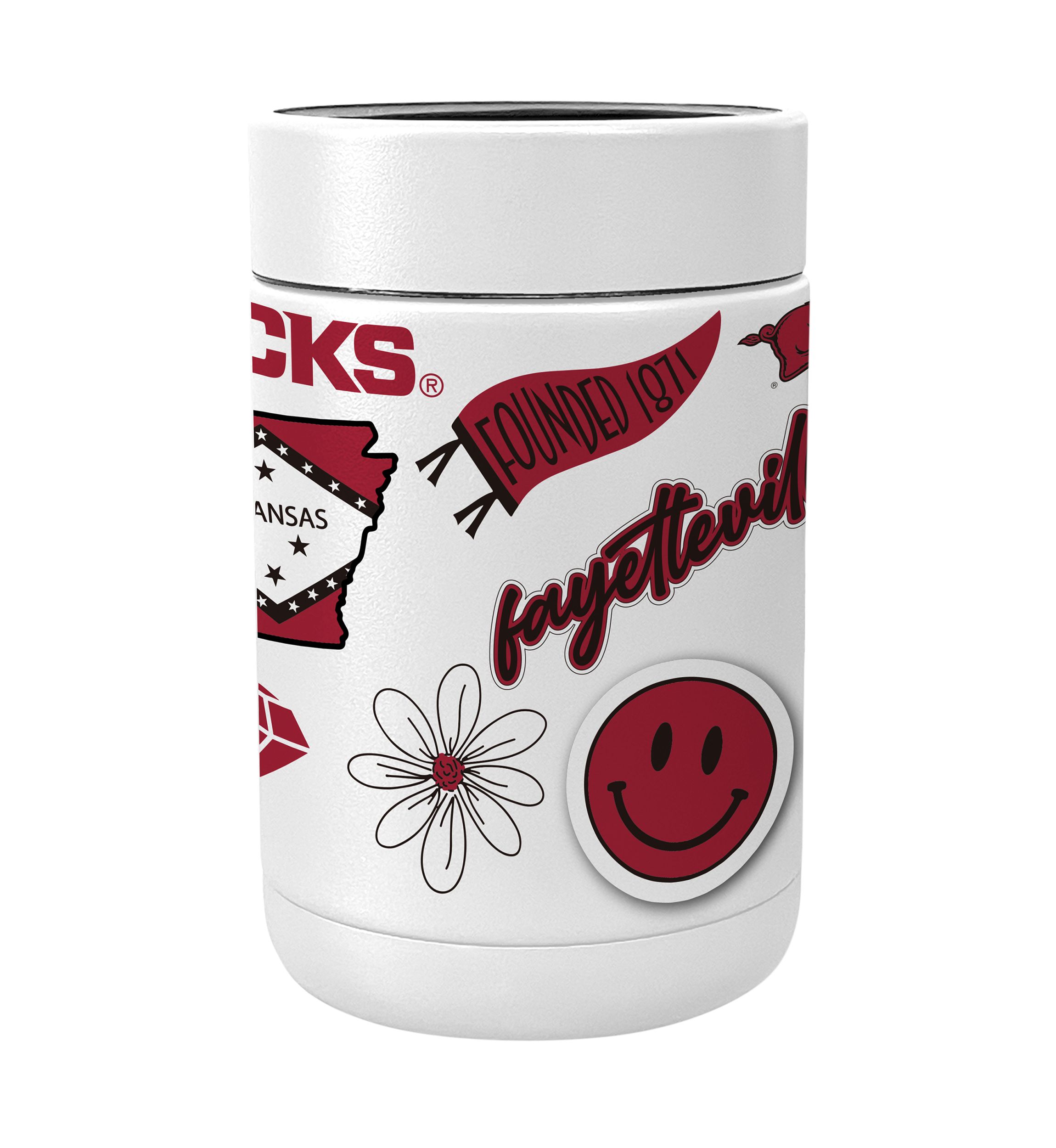 NCAA Arkansas Razorbacks Slim Can Coolie