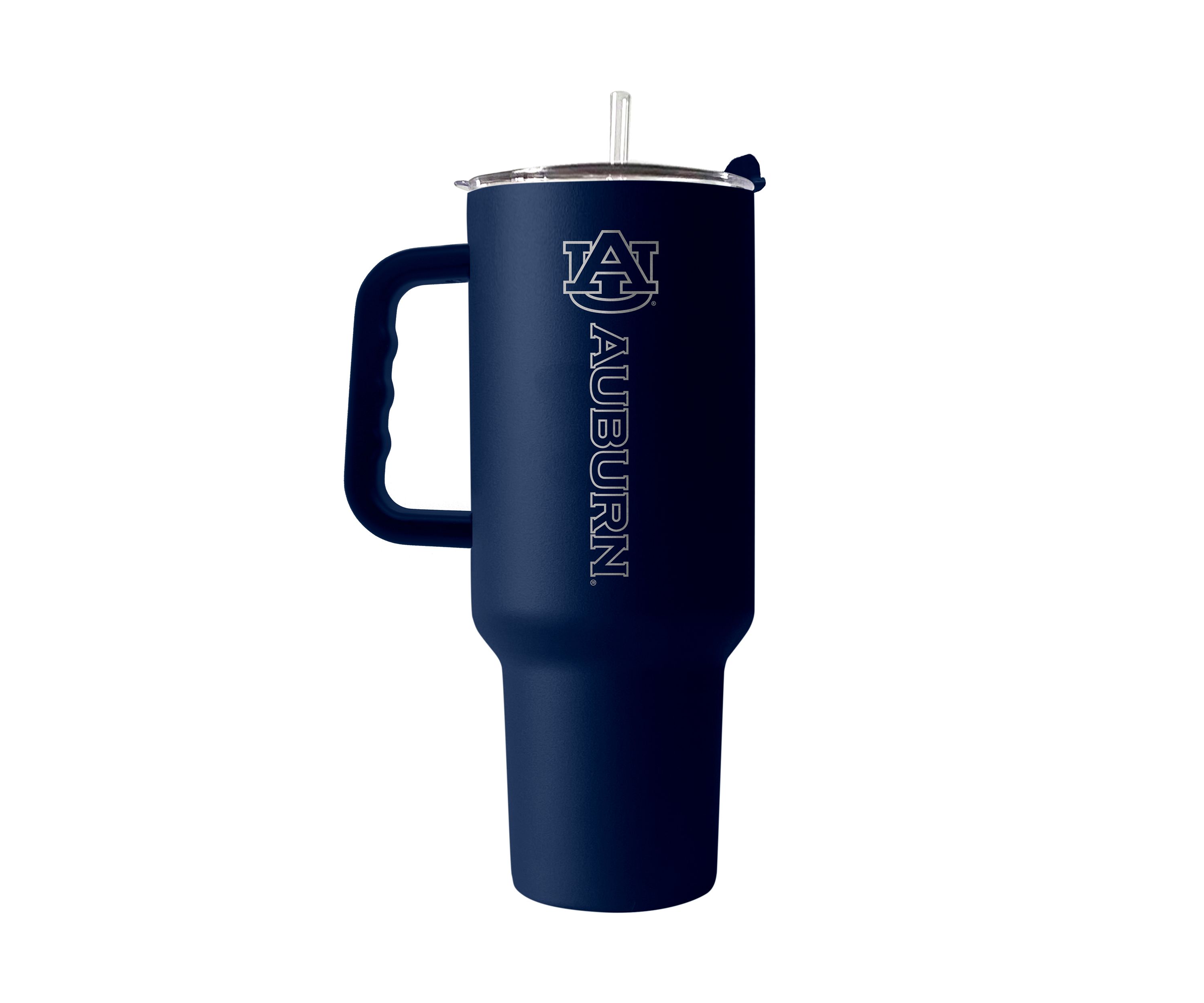 NCAA Auburn Tigers 40 Ounce Etch Powder Coat Tumbler
