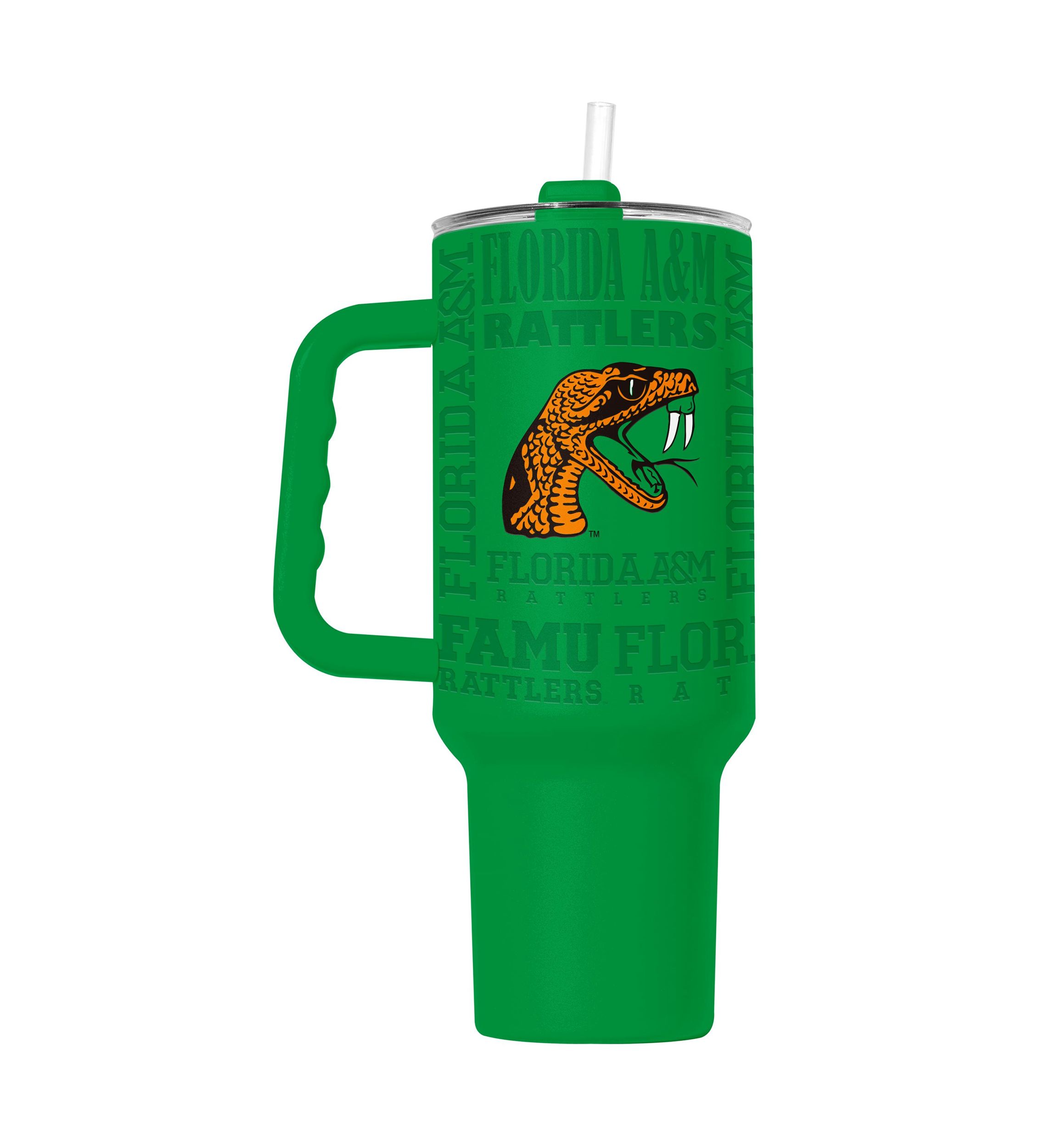 NCAA Florida A&M Rattlers 40 Ounce Replay Travel Tumbler