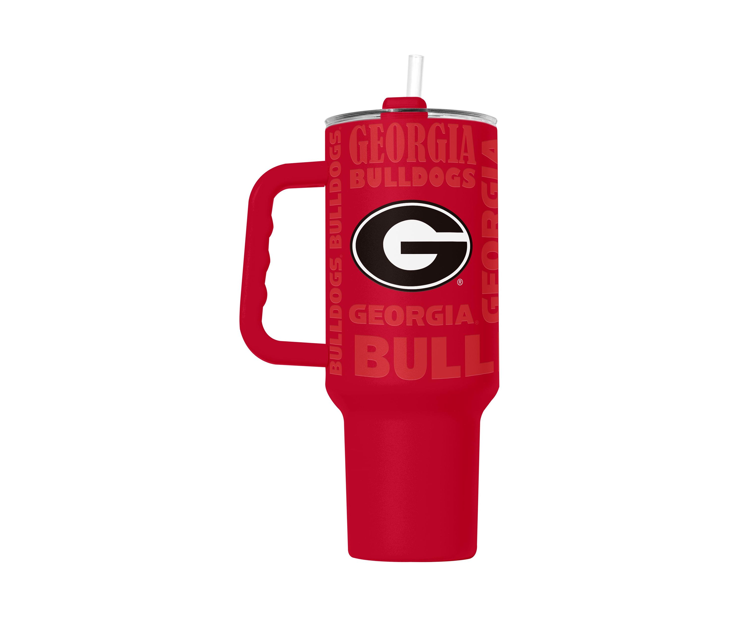 NCAA Georgia Bulldogs  40 Ounce Replay Travel Tumbler