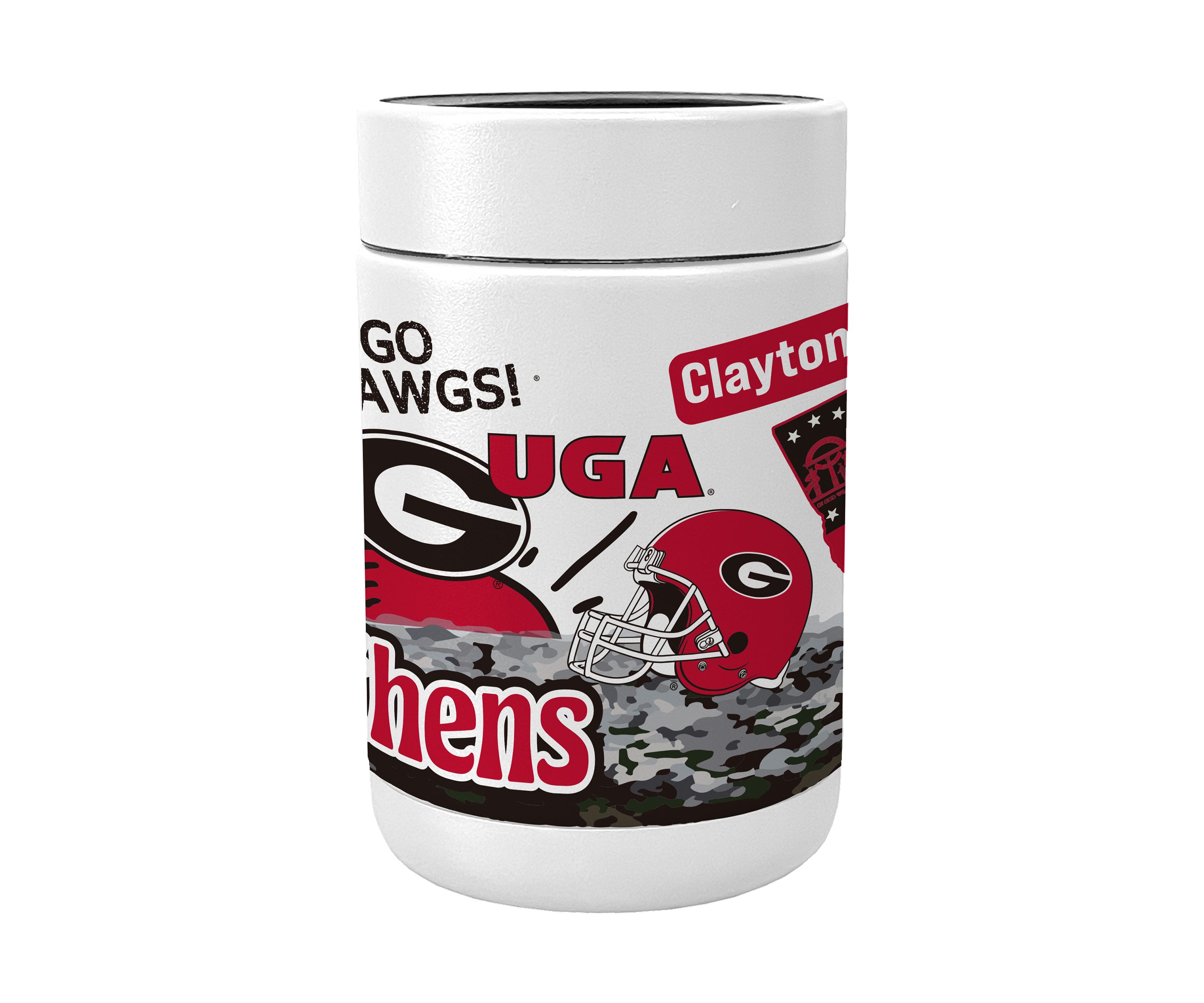NCAA Georgia Bulldogs Native Powder Coat Coolie