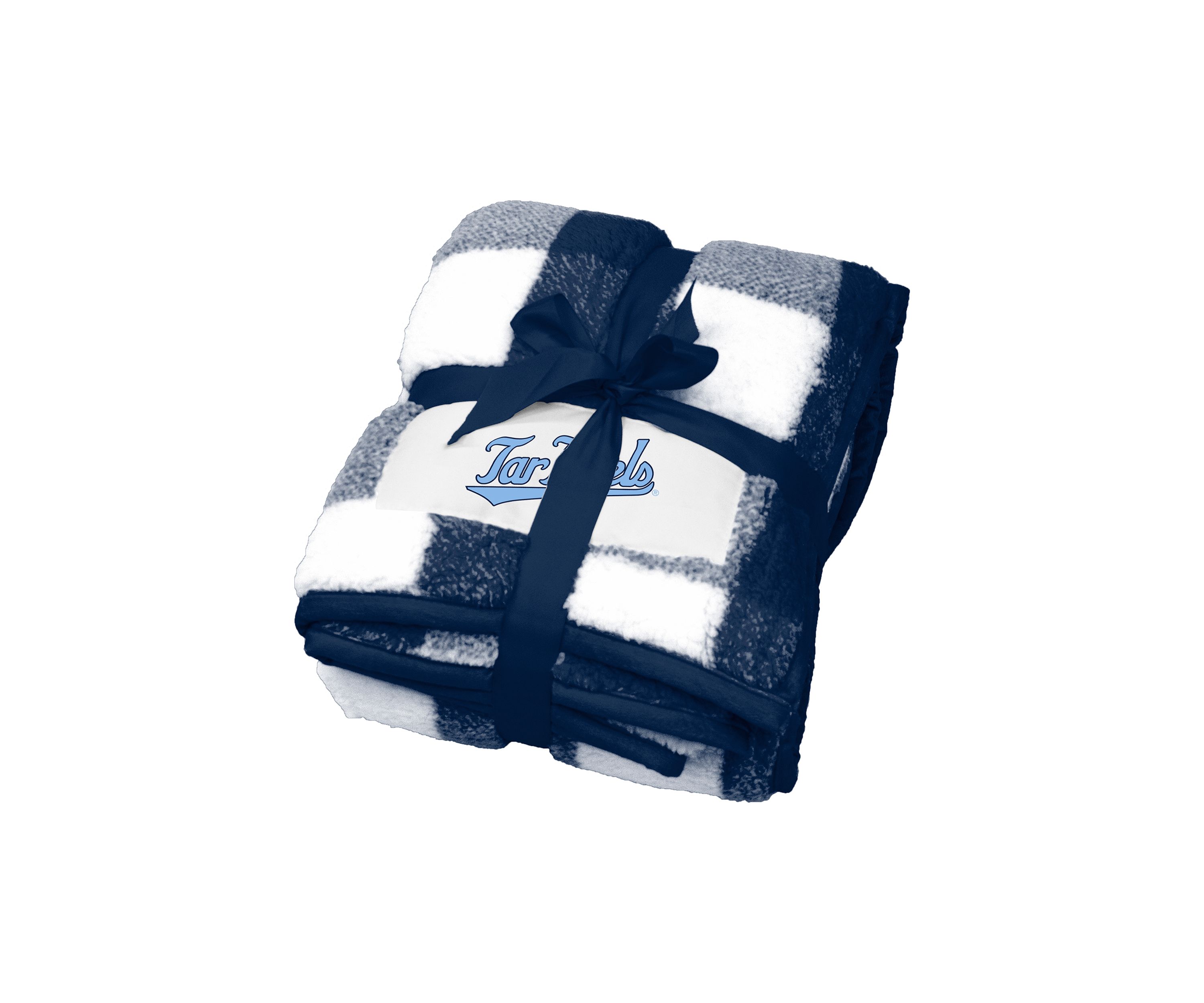 NCAA North Carolina Tar Heels Buffalo Check Blanket