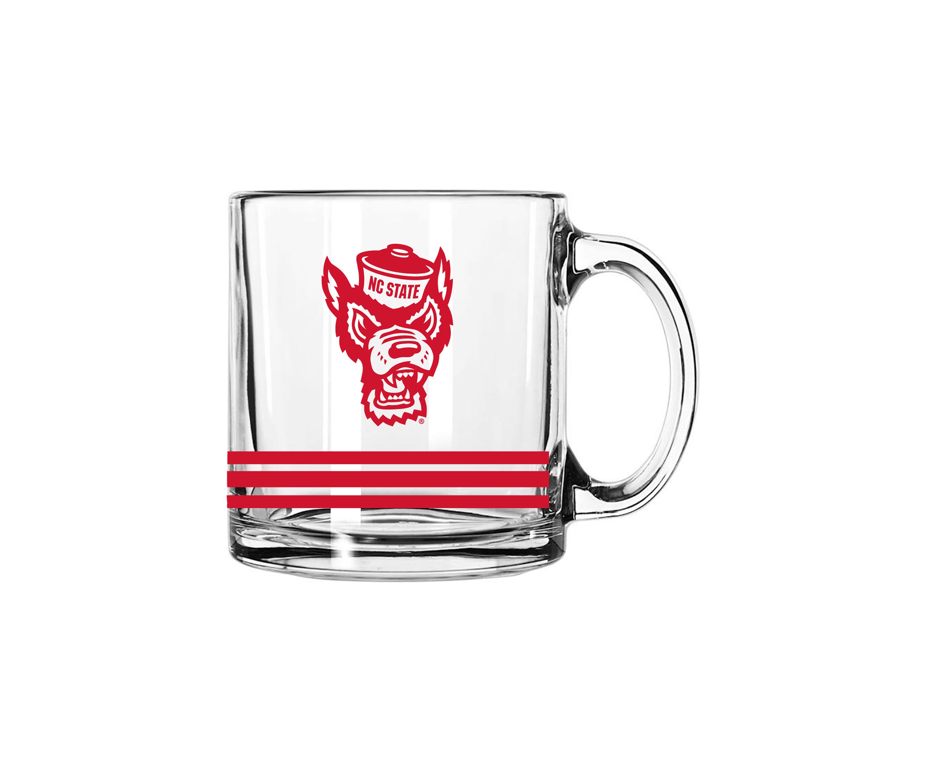 NCAA NC State Wolfpack 13 Ounce Glass Mug