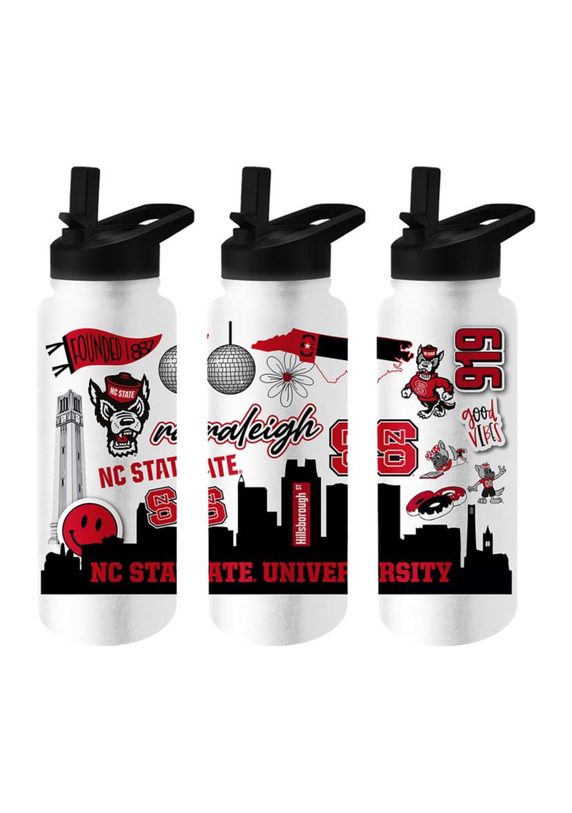 NCAA NC State Wolfpack 34 Ounce Native Quencher Bottle